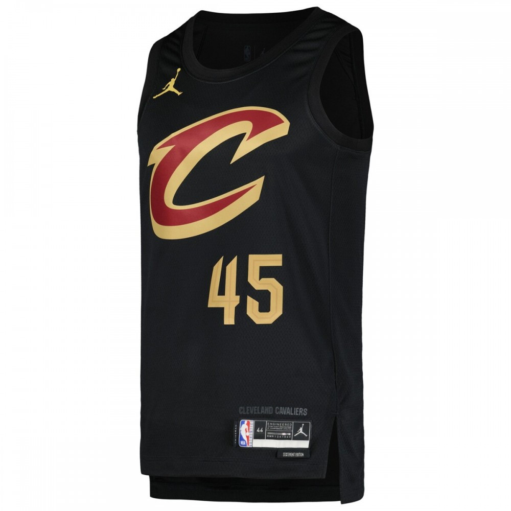 Donovan Mitchell Cleveland Cavaliers Swingman Player Jersey Statement Edition - second front view