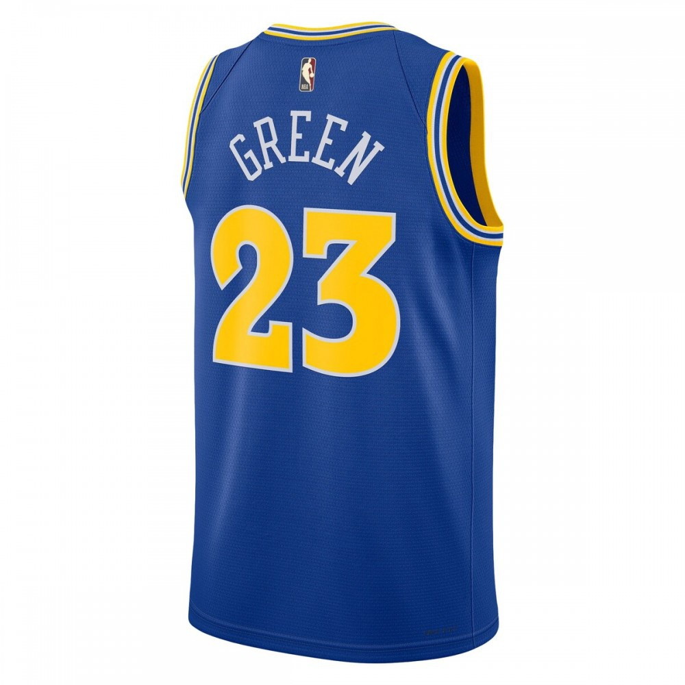 Draymond Green Golden State Warriors Swingman Jersey Classic Edition Blue - back view