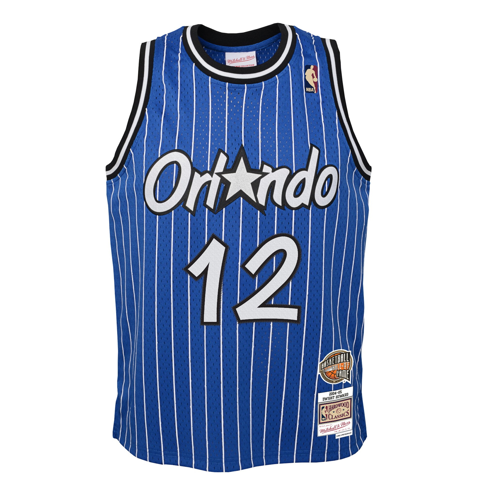Dwight Howard Orlando Magic Youth 2004/05 Hardwood Classics Swingman Jersey Blue - front view