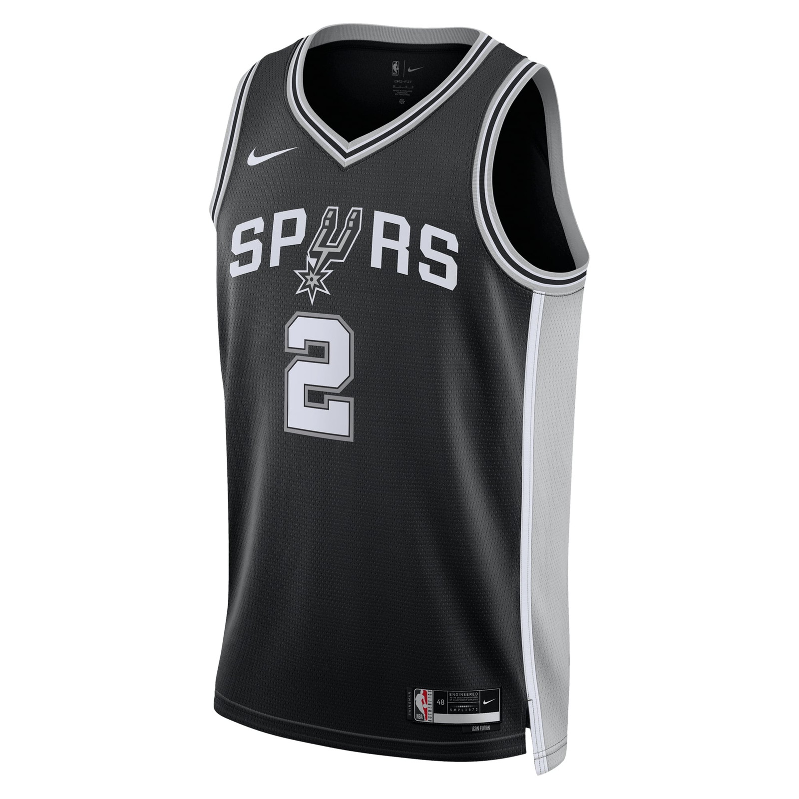 Dylan Harper San Antonio Spurs Unisex 2025 NBA Draft First Round Pick Swingman Jersey - front view