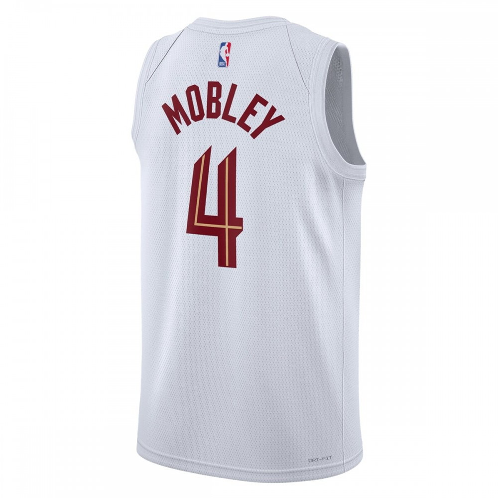 Evan Mobley Cleveland Cavaliers Unisex 2022/23 Swingman Jersey Association Edition White - back view