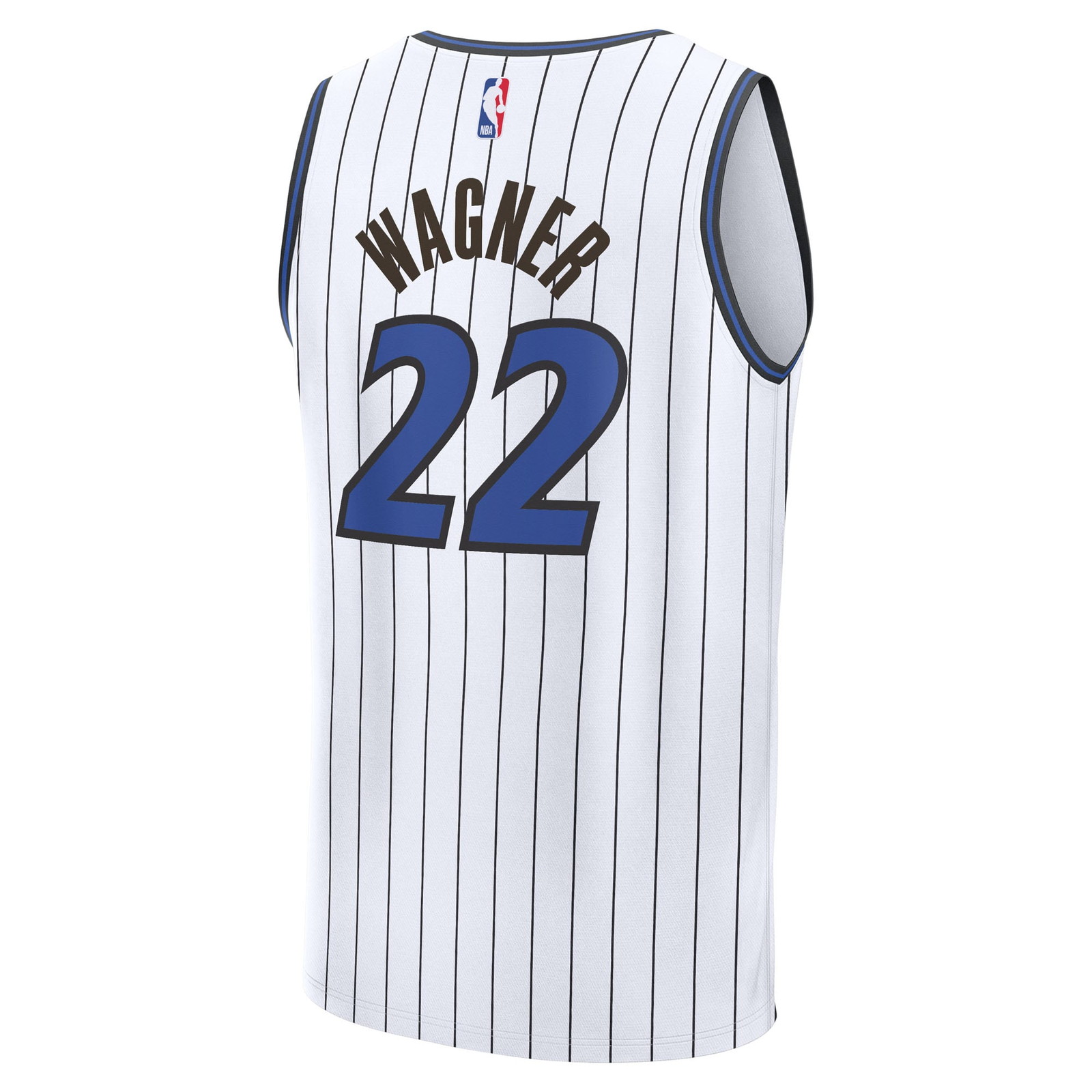Franz Wagner Orlando Magic Youth Fast Break Fan Version Player Jersey Association - back view