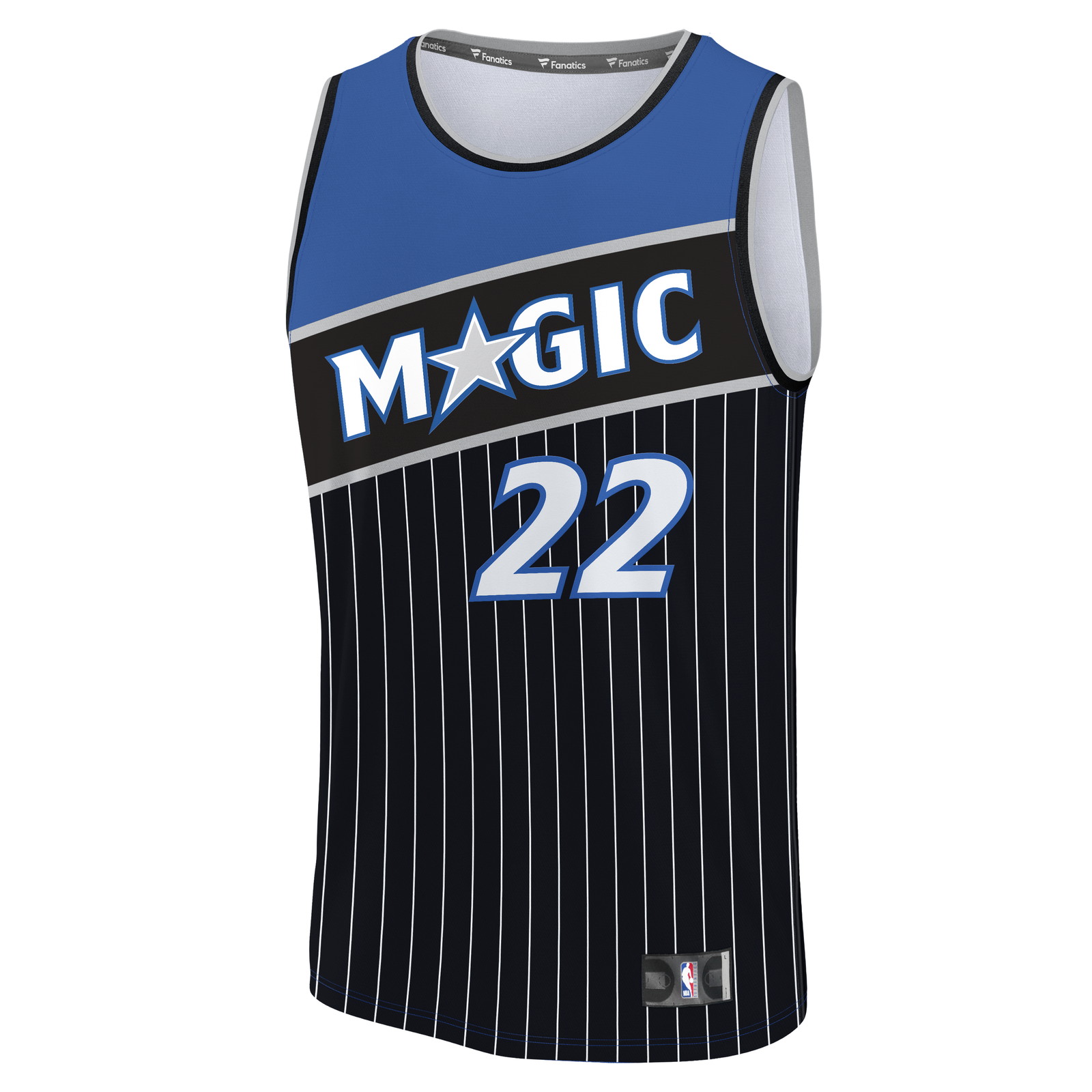 Franz Wagner Orlando Magic Youth Fast Break Jersey Statement Edition Black - front view