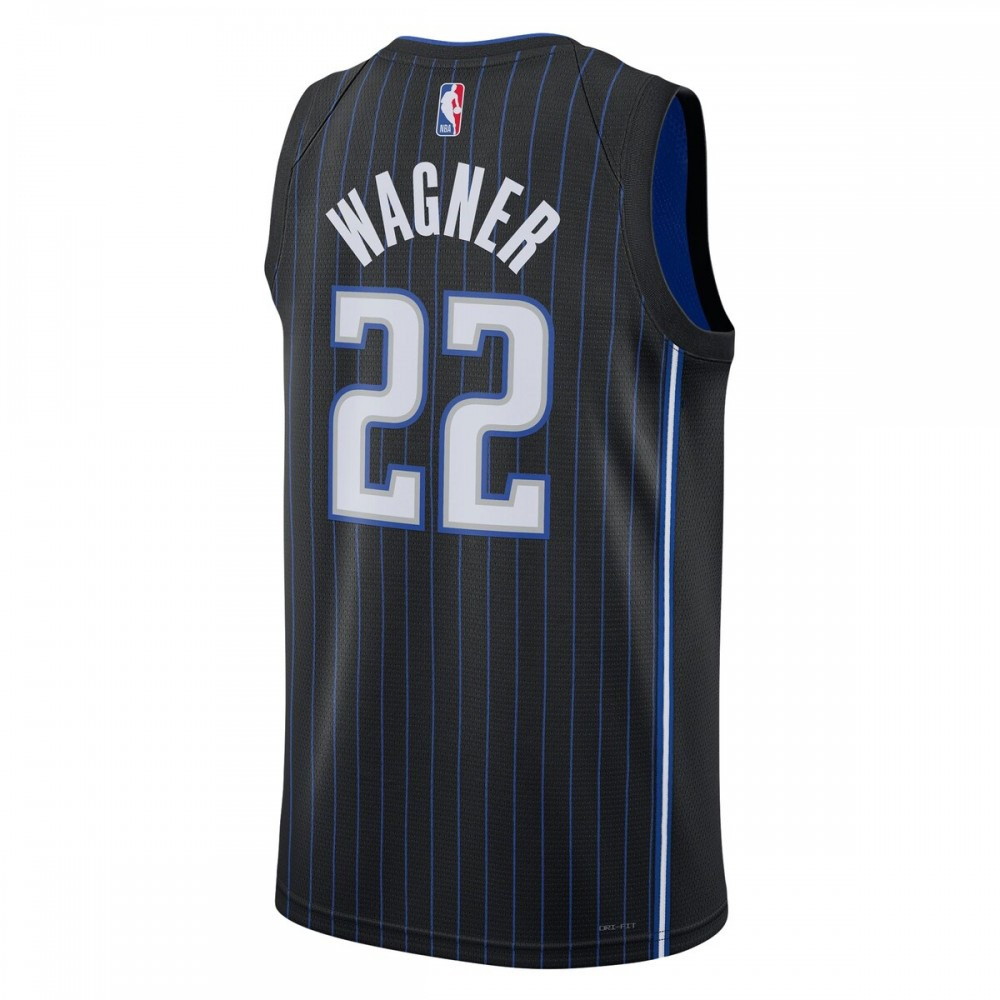 Franz Wagner Orlando Magic Unisex Swingman Jersey Icon Edition Black - back view