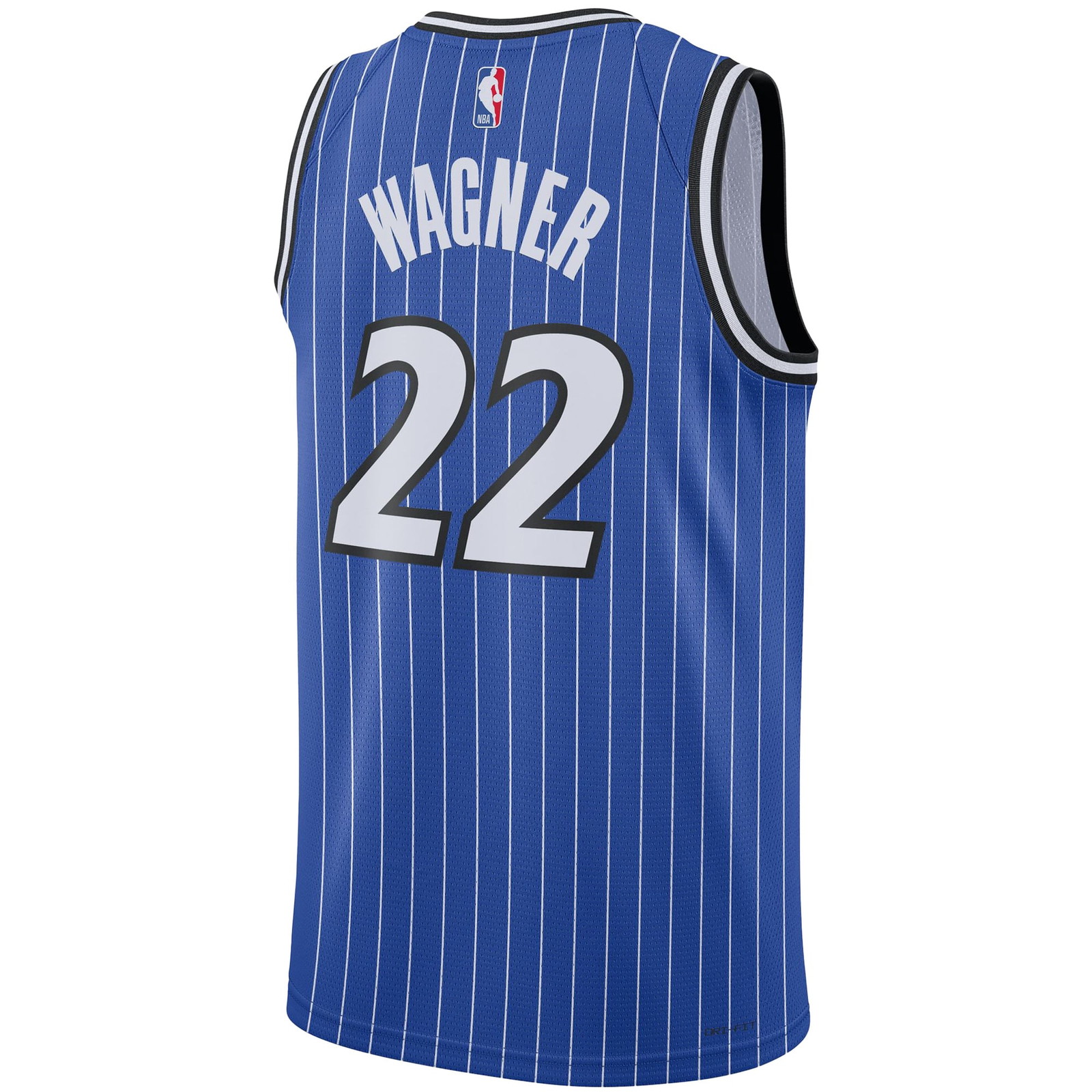 Franz Wagner Orlando Magic Unisex Swingman Player Jersey Icon Edition Blue - back view