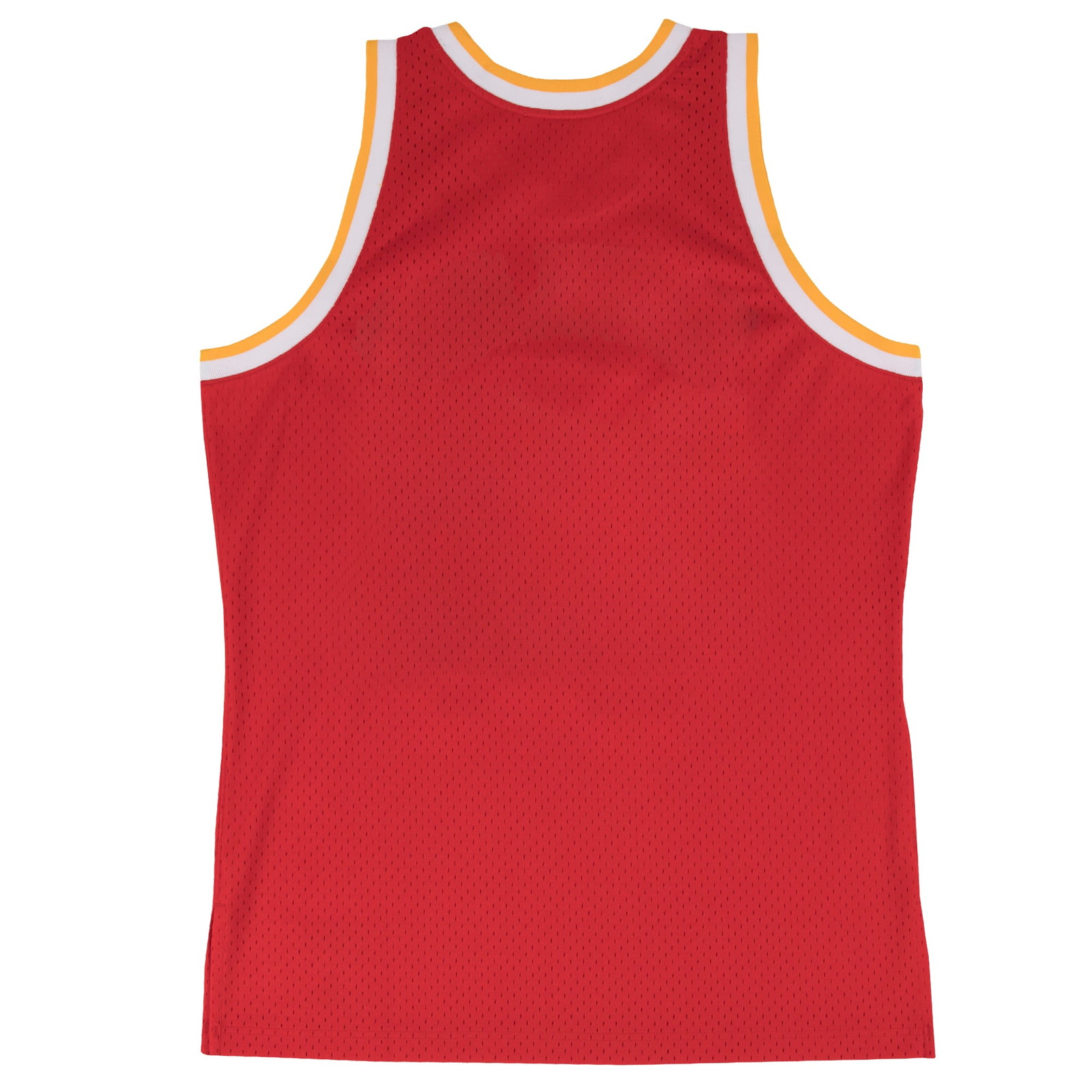 Houston Rockets 1996-97 Hardwood Classics Swingman Jersey Red - back view