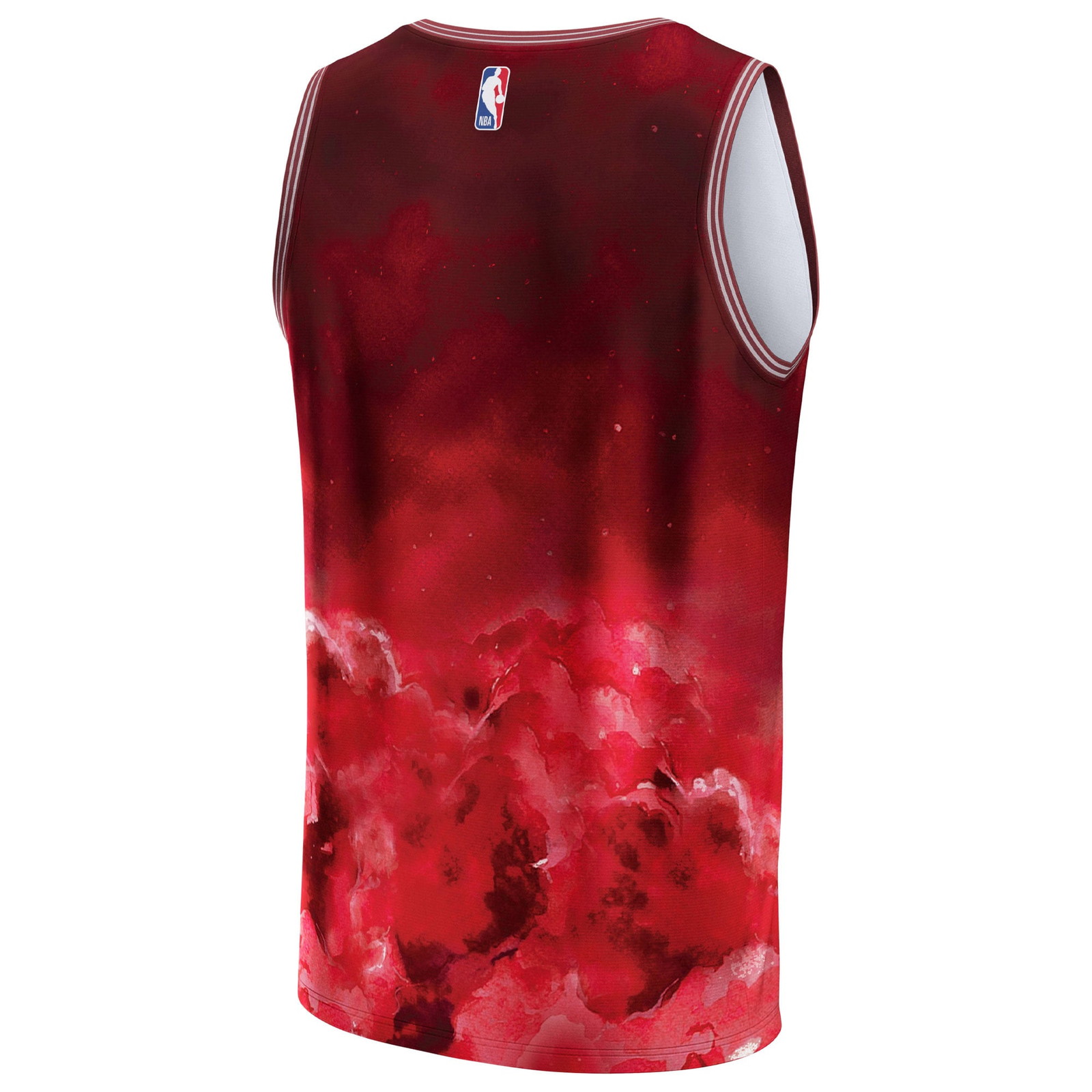 Houston Rockets NBA & KidSuper Studios by Unisex Hometown Jersey Red - back view