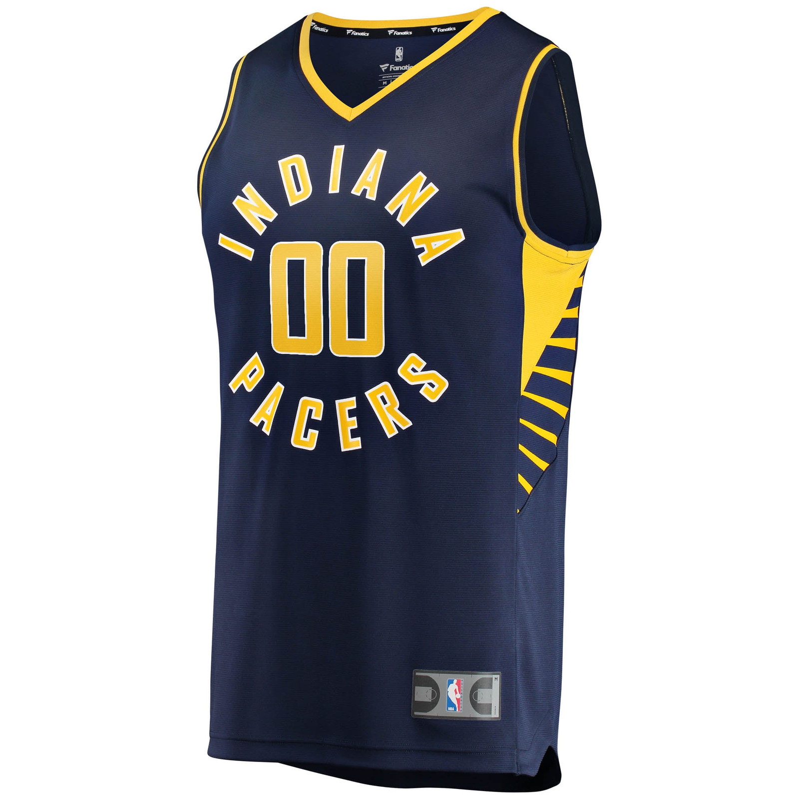 Indiana Pacers Youth Fast Break Custom Fan Version Jersey Navy Icon Edition - front view
