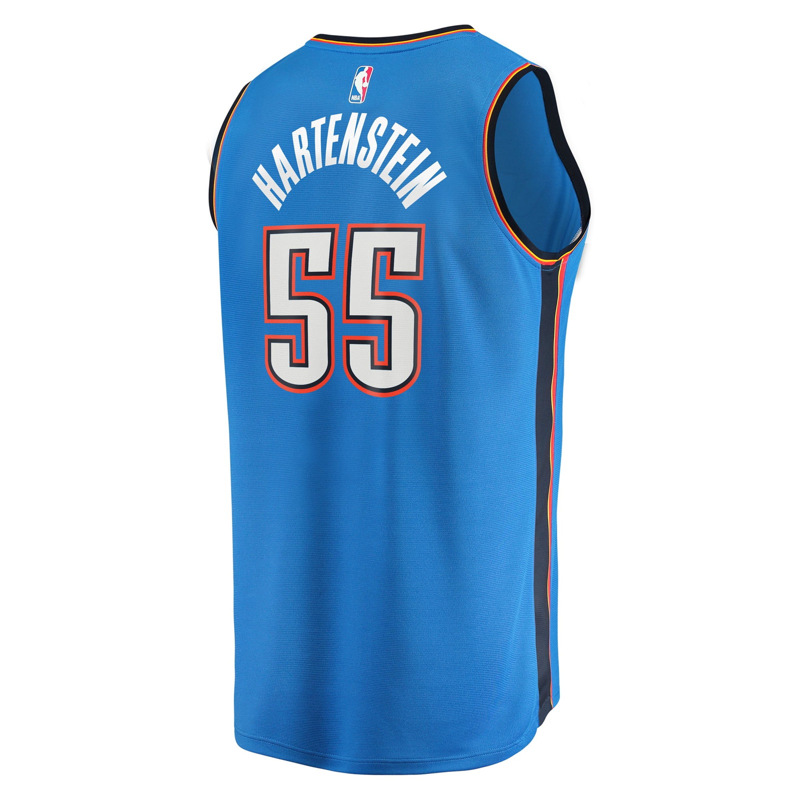 Isaiah Hartenstein Oklahoma City Thunder Fast Break Fan Version Player Jersey Icon - back view
