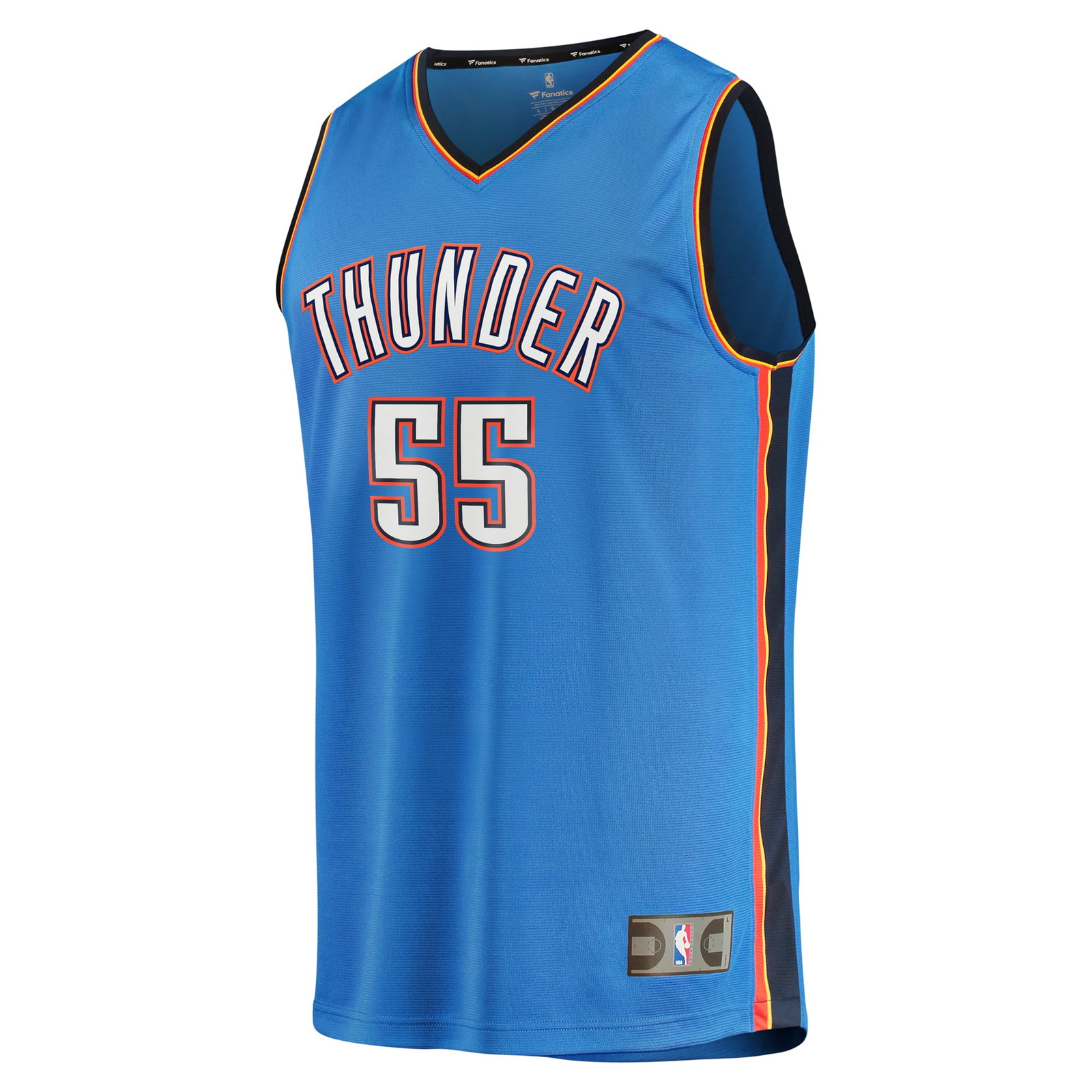 Isaiah Hartenstein Oklahoma City Thunder Fast Break Fan Version Player Jersey Icon - front view