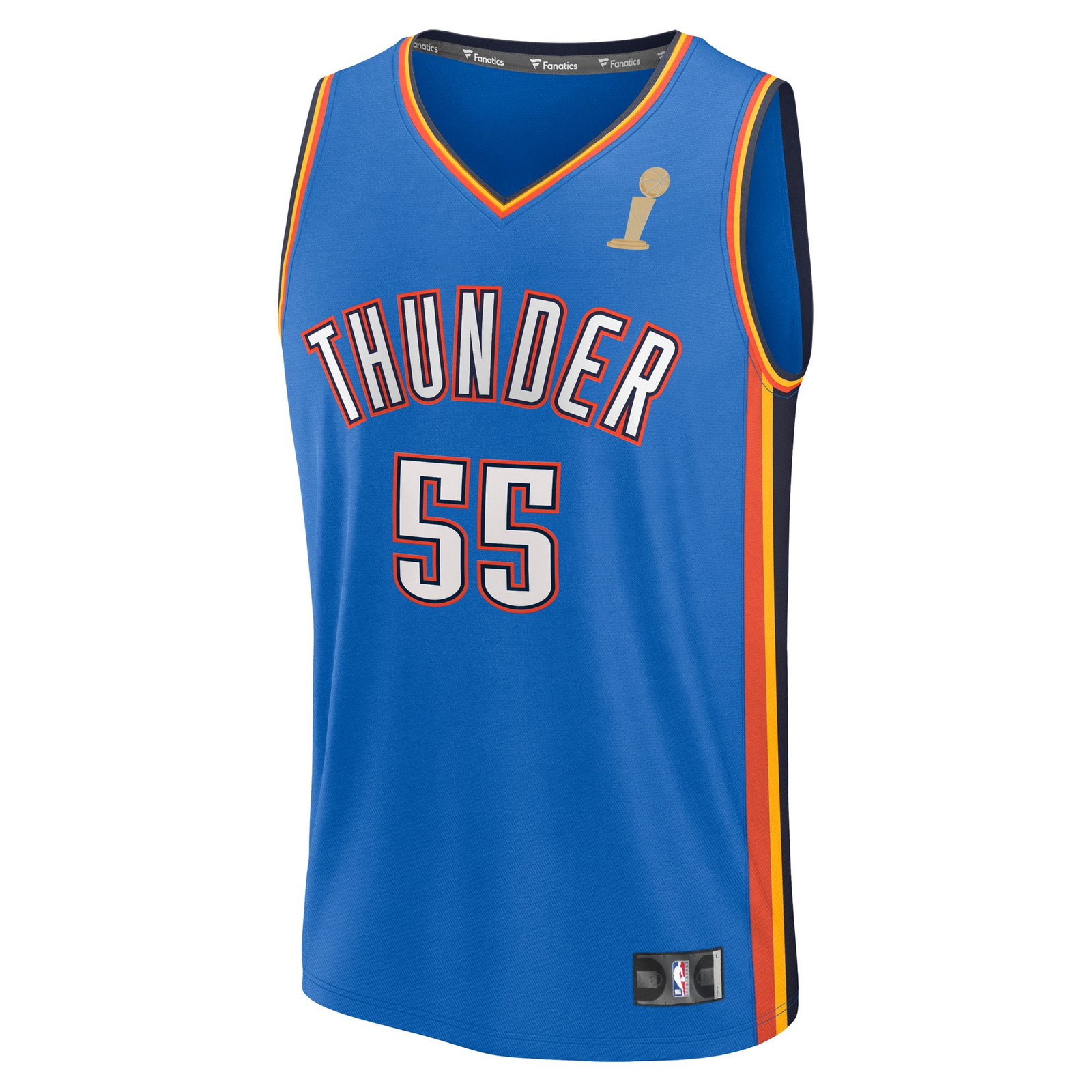 Isaiah Hartenstein Oklahoma City Thunder Youth 2025 NBA Finals Champions Fast Break - front view