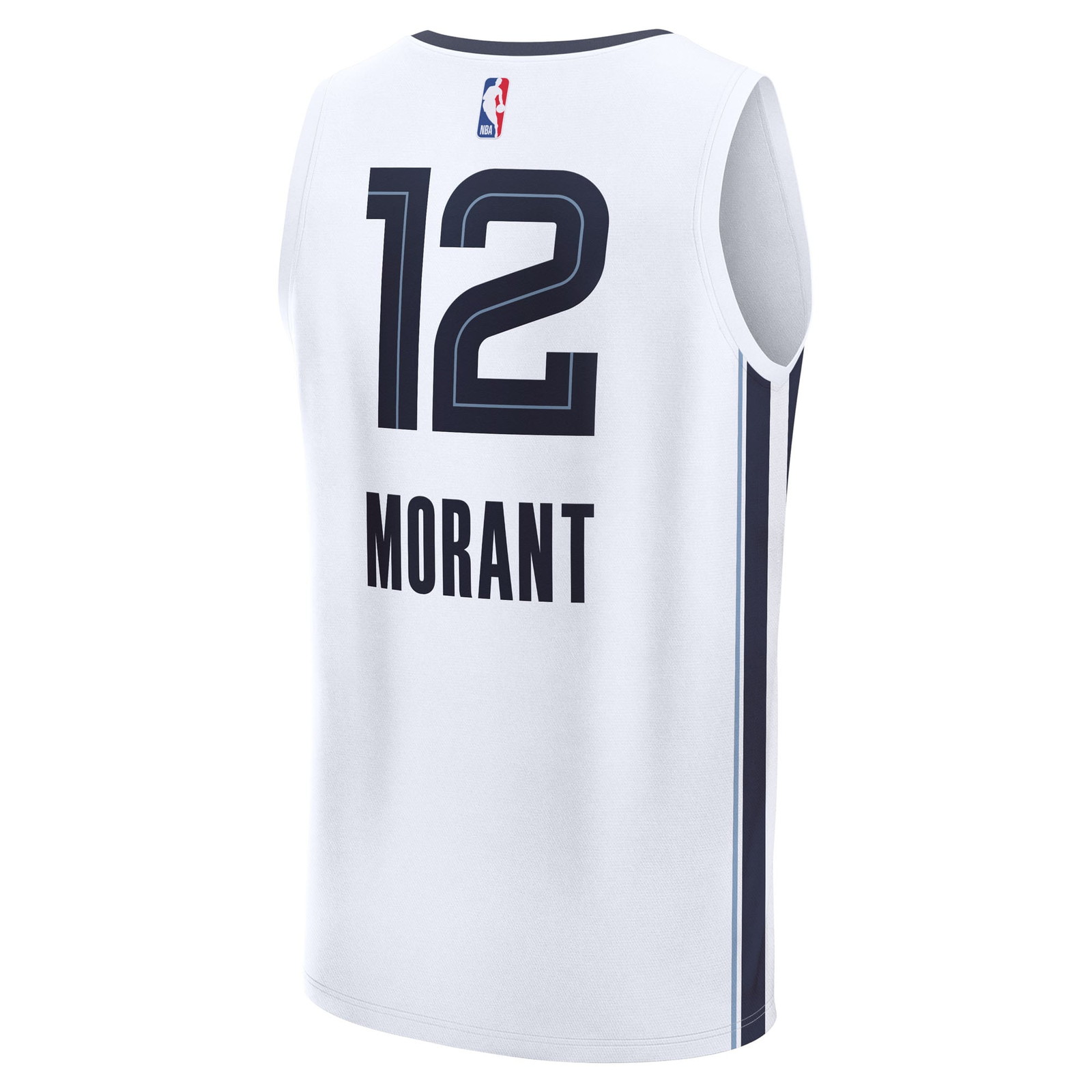 Ja Morant Memphis Grizzlies Fast Break Fan Version Player Jersey Association Edition - back view