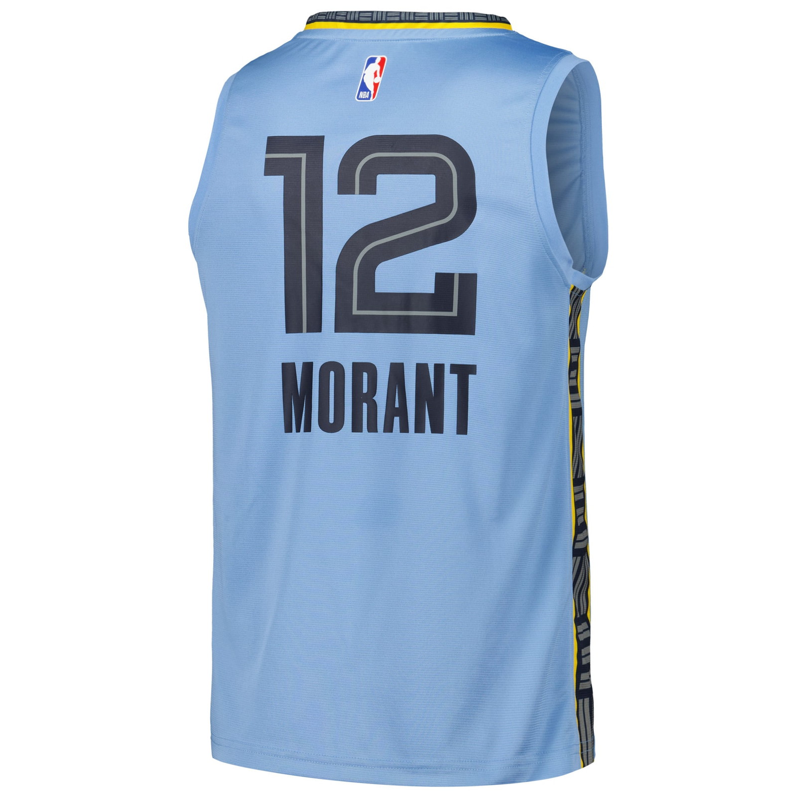 Ja Morant Memphis Grizzlies Fast Break Fan Version Player Jersey Statement Edition - back view