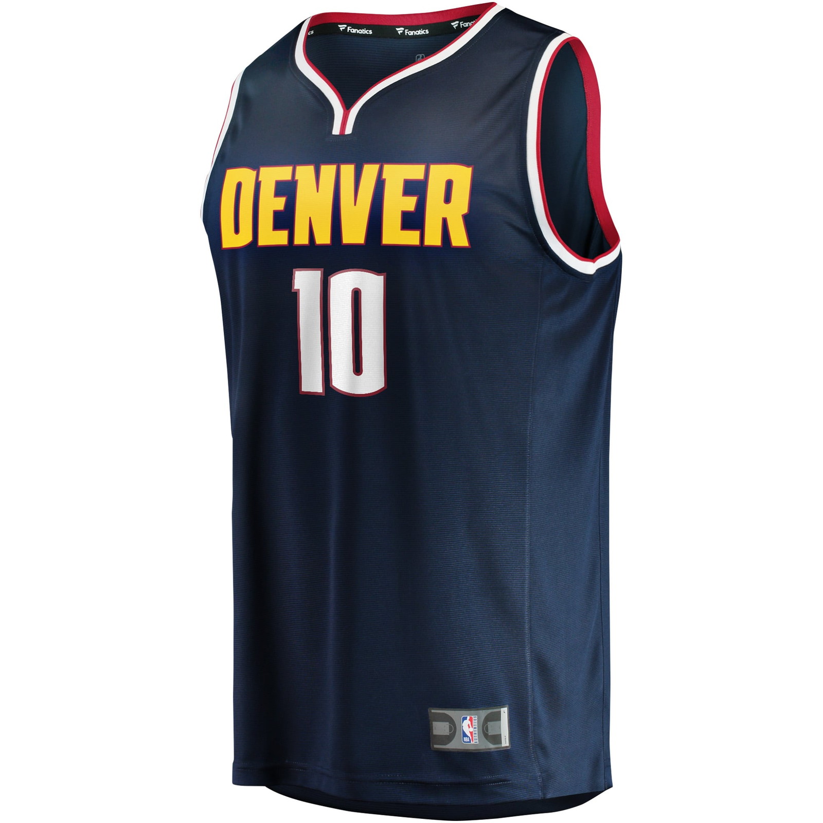 Jack White Denver Nuggets Youth Fast Break Player Jersey Icon Edition Navy - front view