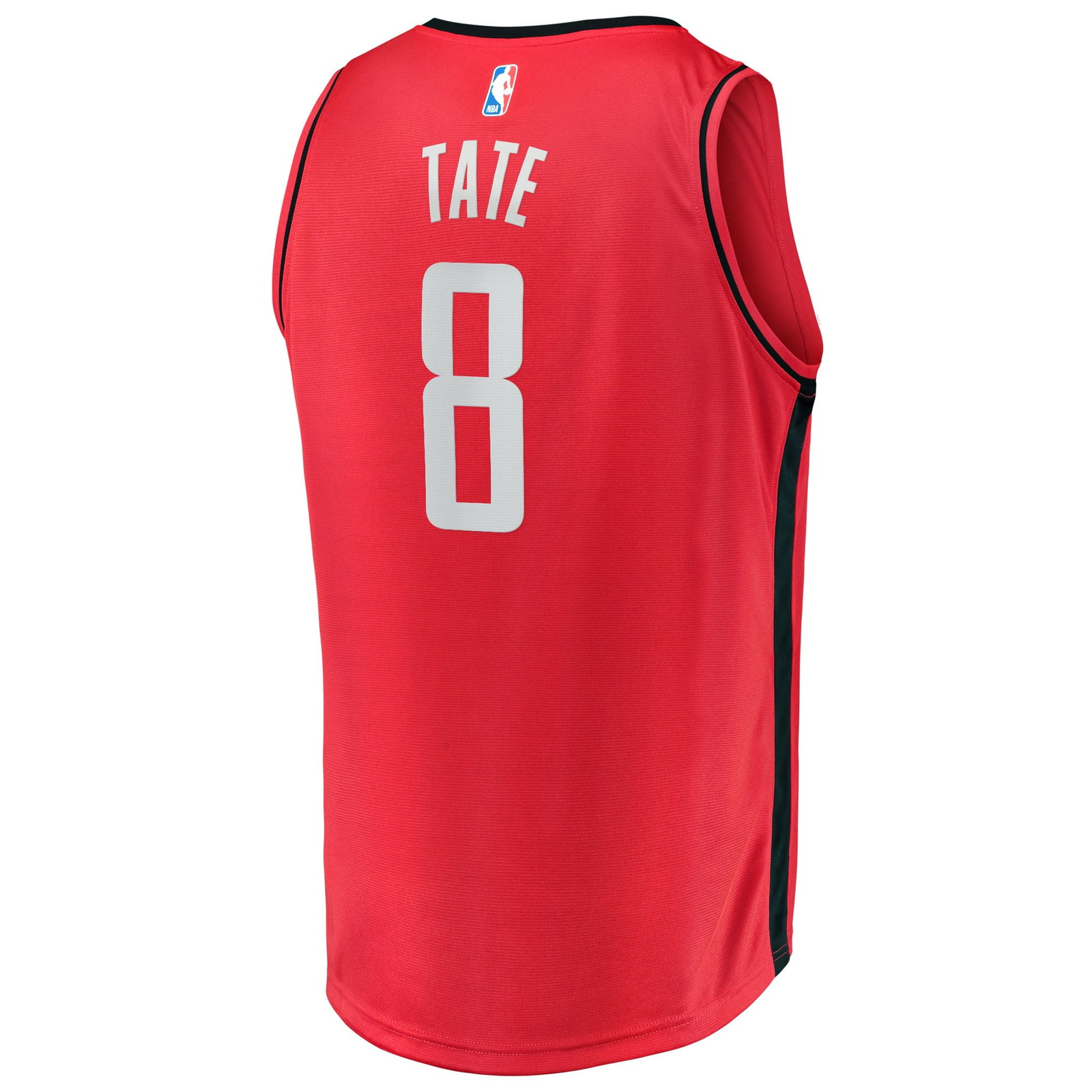 Jae'Sean Tate Houston Rockets Fast Break Fan Version Jersey Icon Edition Red - back view