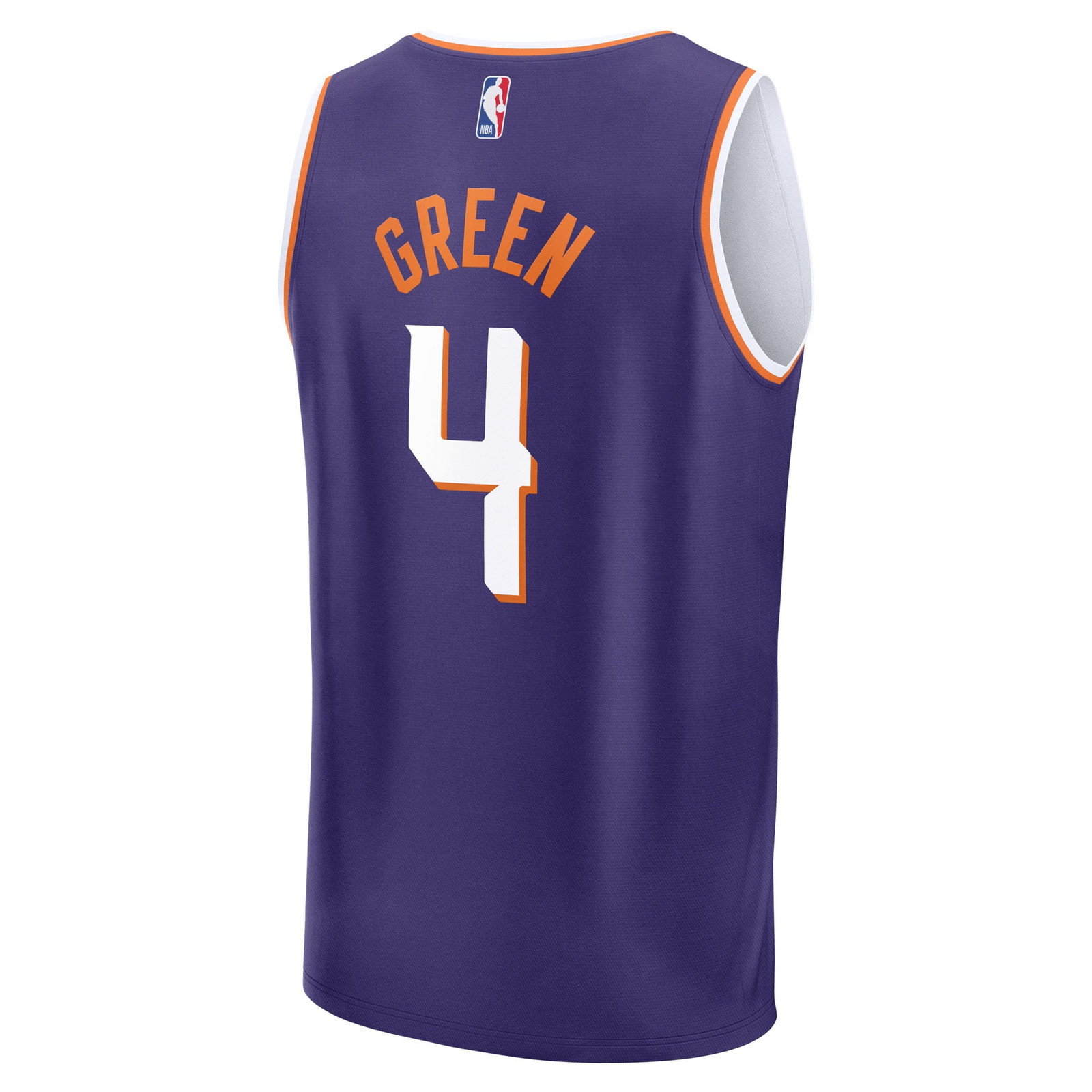 Jalen Green Phoenix Suns Fast Break Fan Version Jersey Purple Icon Edition - back view