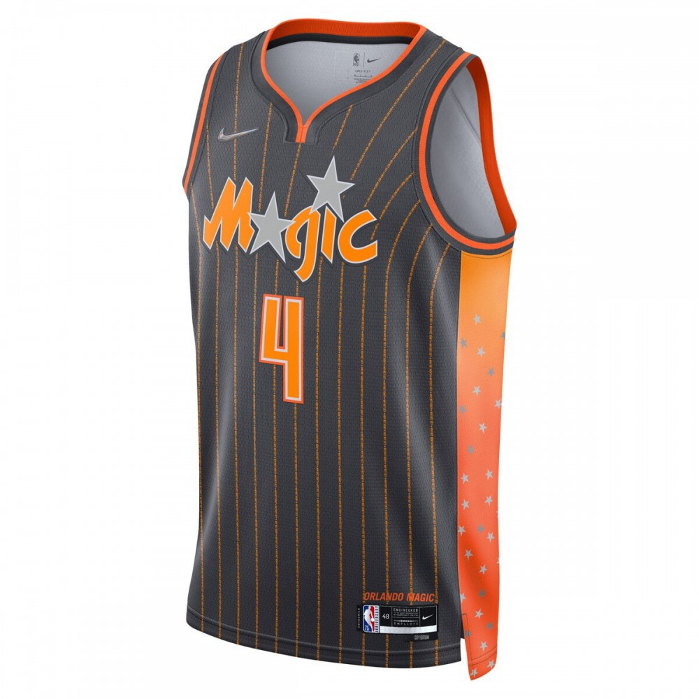 Jalen Suggs Orlando Magic 2021/22 Swingman Jersey City Edition Anthracite - second front view