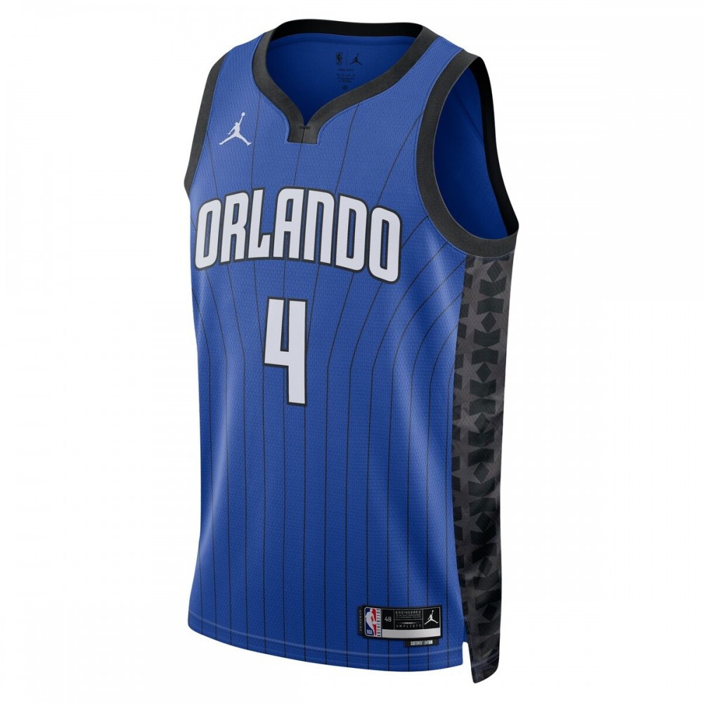 Jalen Suggs Orlando Magic 2022/23 Statement Edition Swingman Jersey Blue - second front view