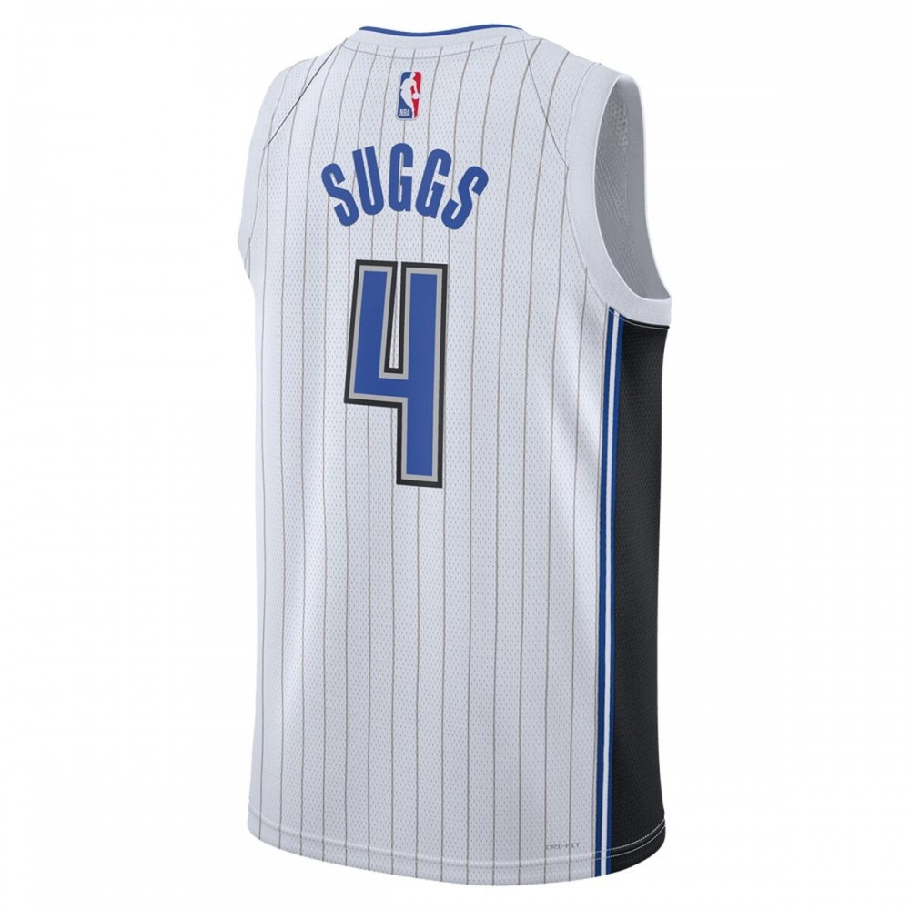 Jalen Suggs Orlando Magic Unisex 2022/23 Swingman Jersey Association Edition White - back view
