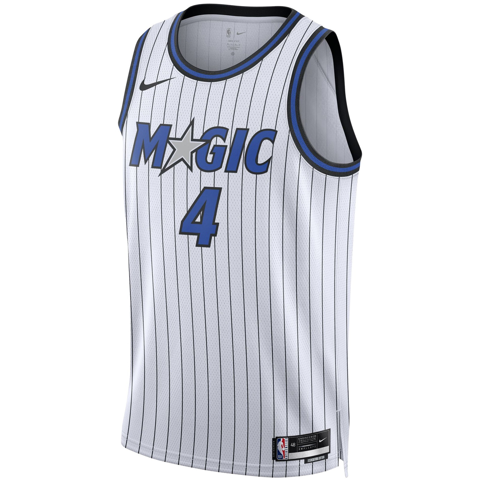 Jalen Suggs Orlando Magic Unisex Swingman Player Jersey Association Edition White - front view