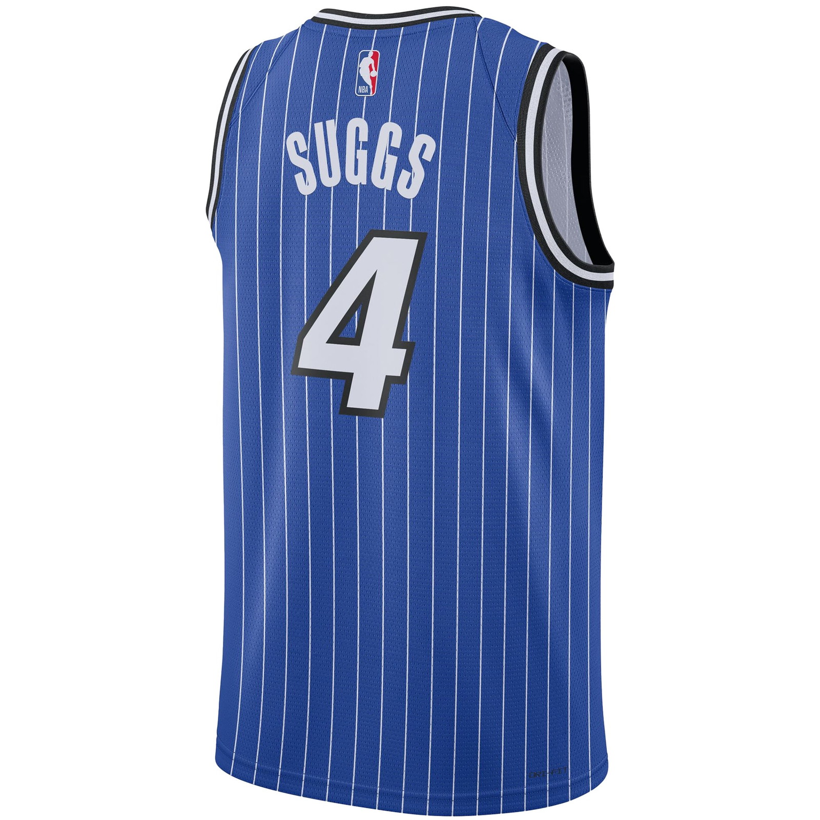 Jalen Suggs Orlando Magic Unisex Swingman Player Jersey Icon Edition Blue - back view