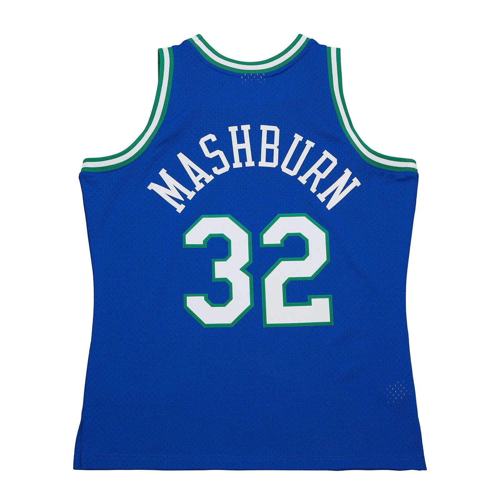 Jamal Mashburn Dallas Mavericks 1993/94 Hardwood Classics Swingman Jersey Blue - back view