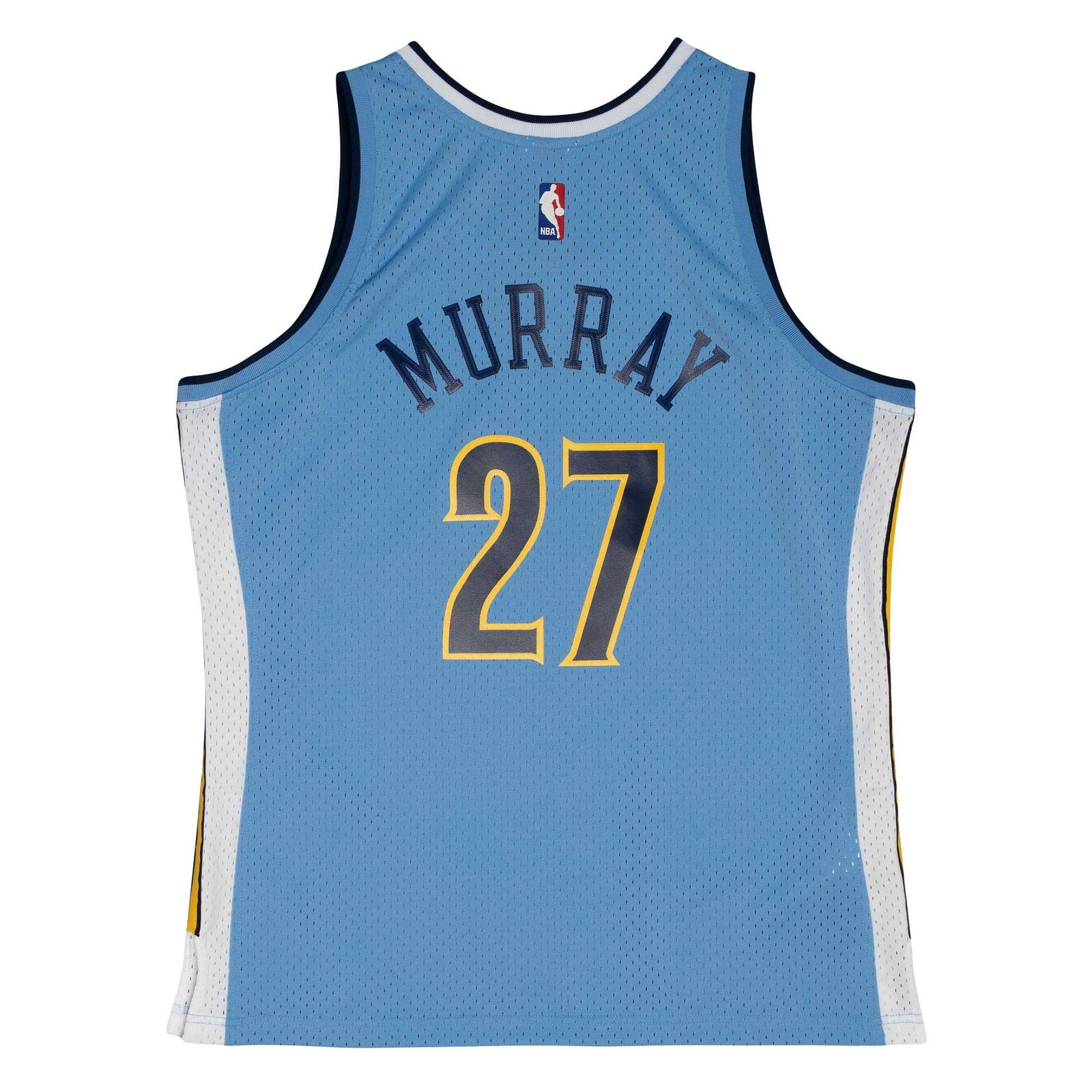 Jamal Murray Denver Nuggets 2016/17 Throwback Swingman Jersey Powder Blue - back view