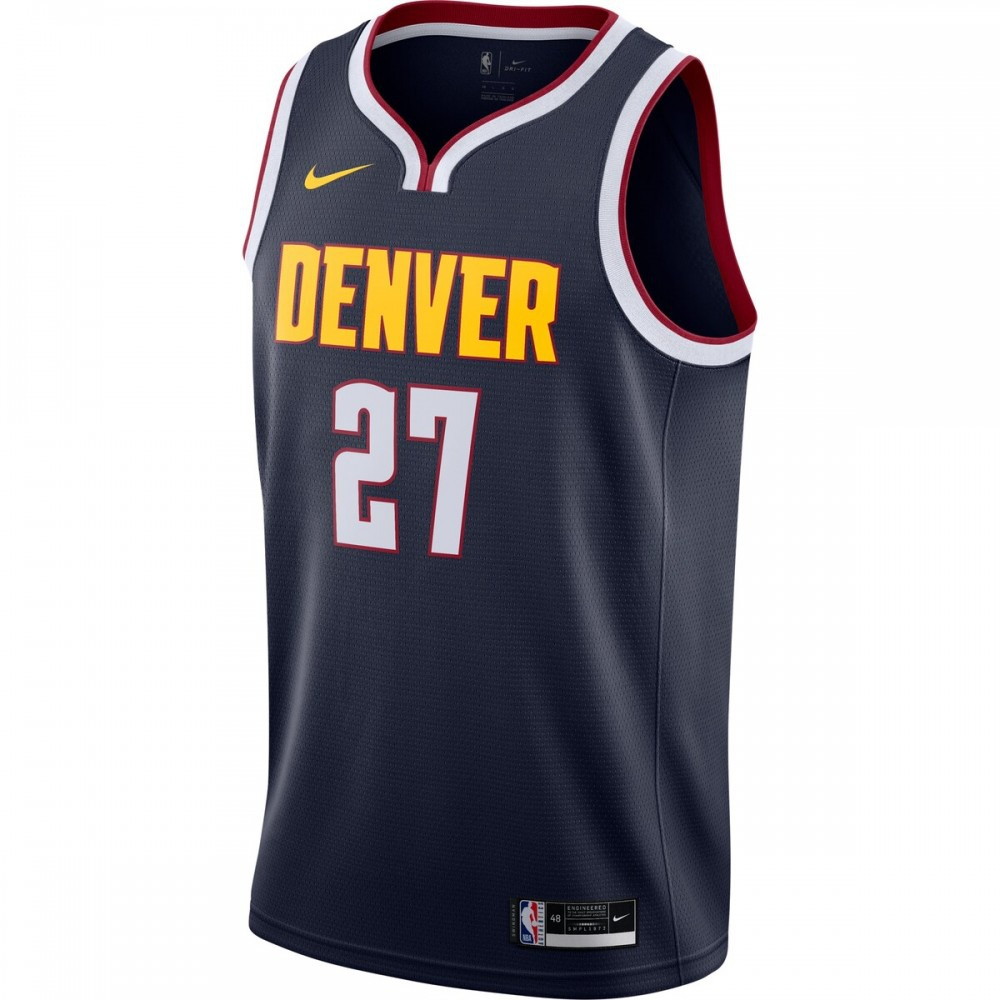 Jamal Murray Denver Nuggets 2020/21 Swingman Jersey Navy Icon Edition - second front view