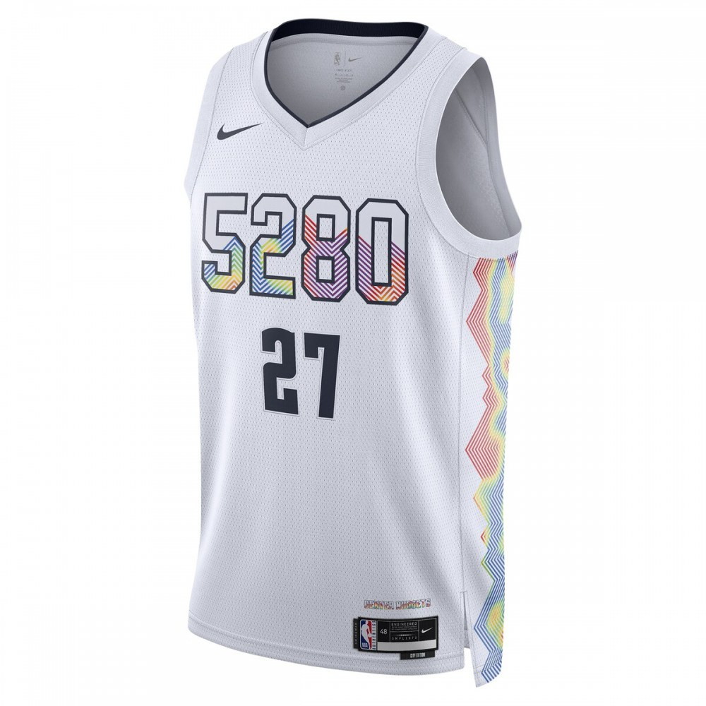 Jamal Murray Denver Nuggets Unisex 2024/25 Swingman Player Jersey City Edition - second front view
