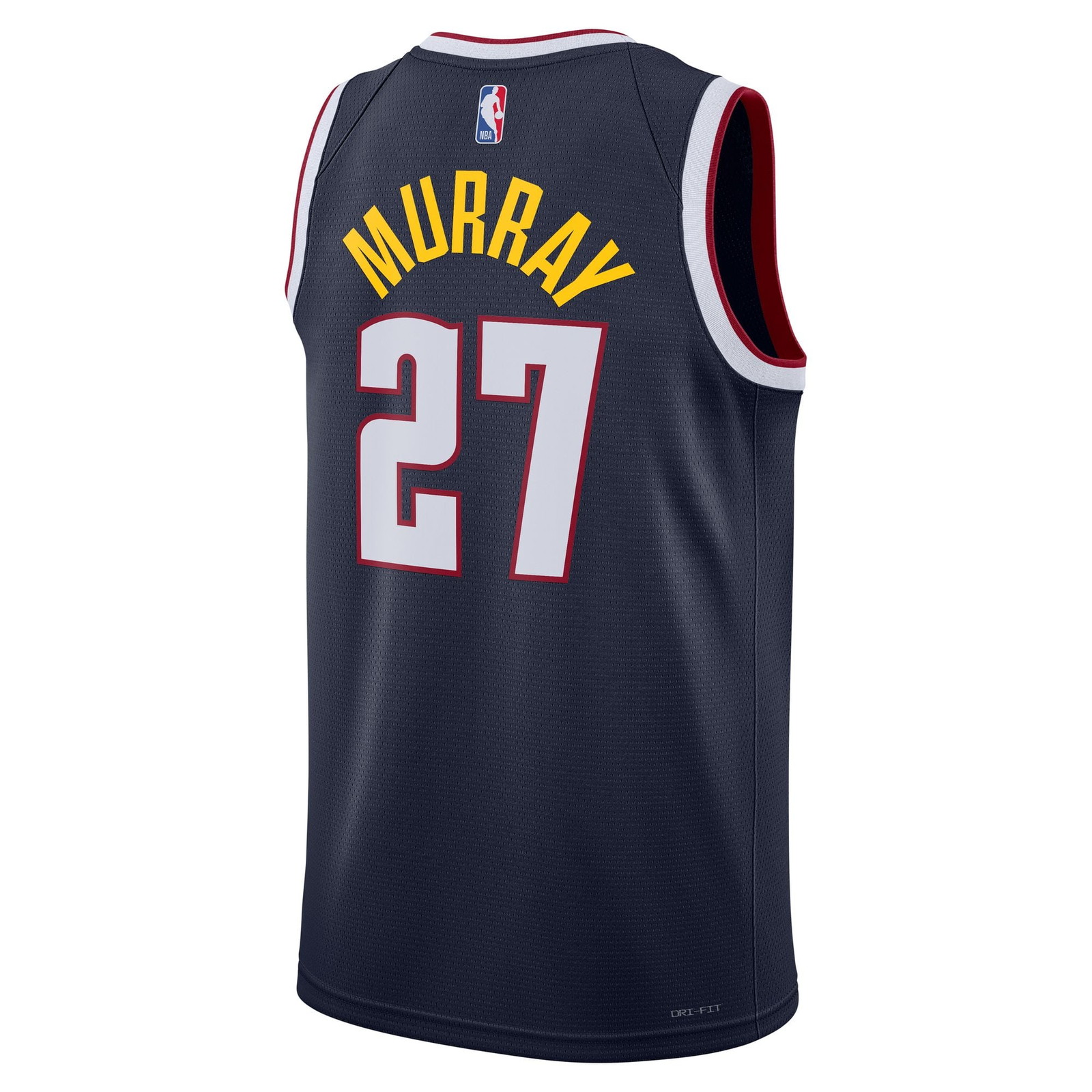 Jamal Murray Denver Nuggets Unisex Swingman Jersey Icon Edition Navy - back view