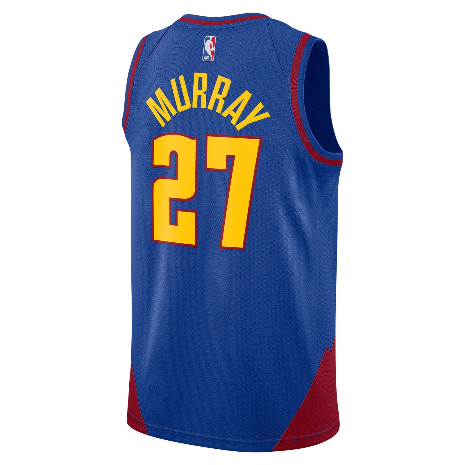 Jamal Murray Denver Nuggets Unisex Swingman Jersey Statement Edition Blue - back view