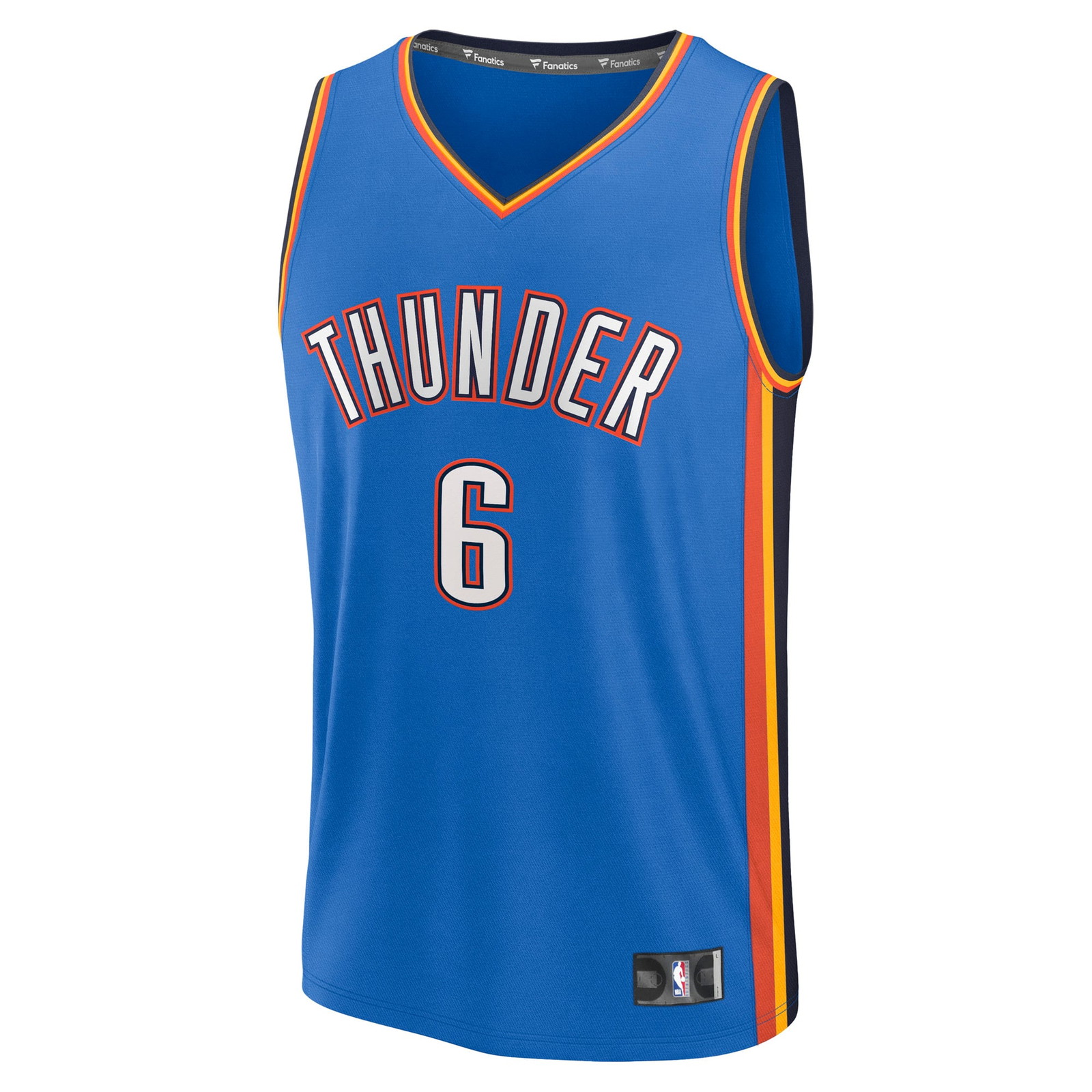 Jaylin Williams Oklahoma City Thunder Fast Break Fan Version Player Jersey Icon - front view