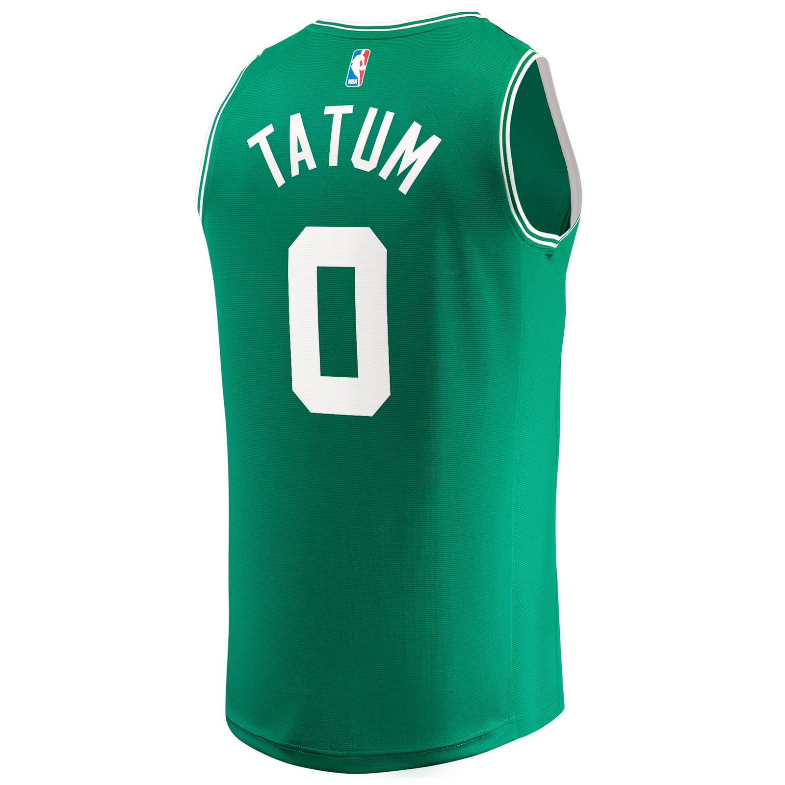 Jayson Tatum Boston Celtics Big & Tall Fast Break Player Jersey Kelly Green Icon Edition - back view