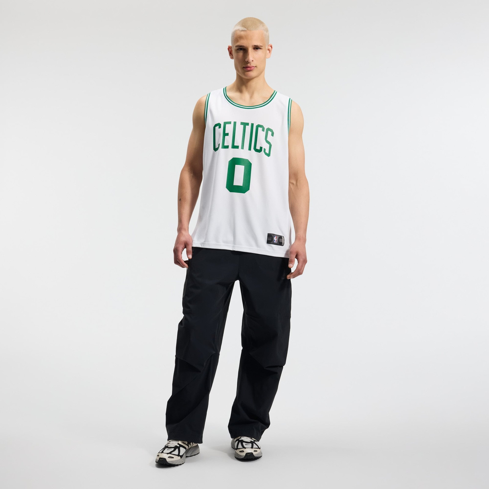 Jayson Tatum Boston Celtics Fast Break Fan Version Player Jersey Association - close-up detail 1
