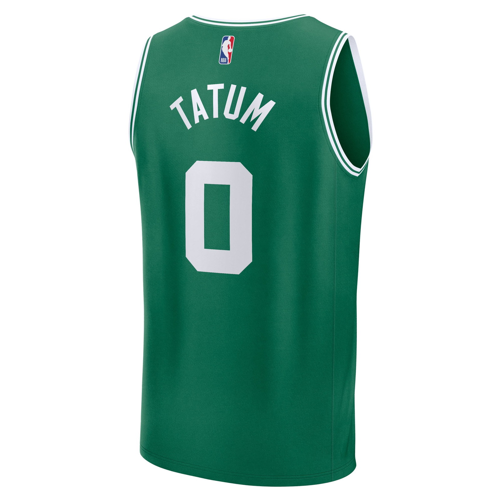 Jayson Tatum Boston Celtics Fast Break Fan Version Player Jersey Icon Edition Kelly - back view
