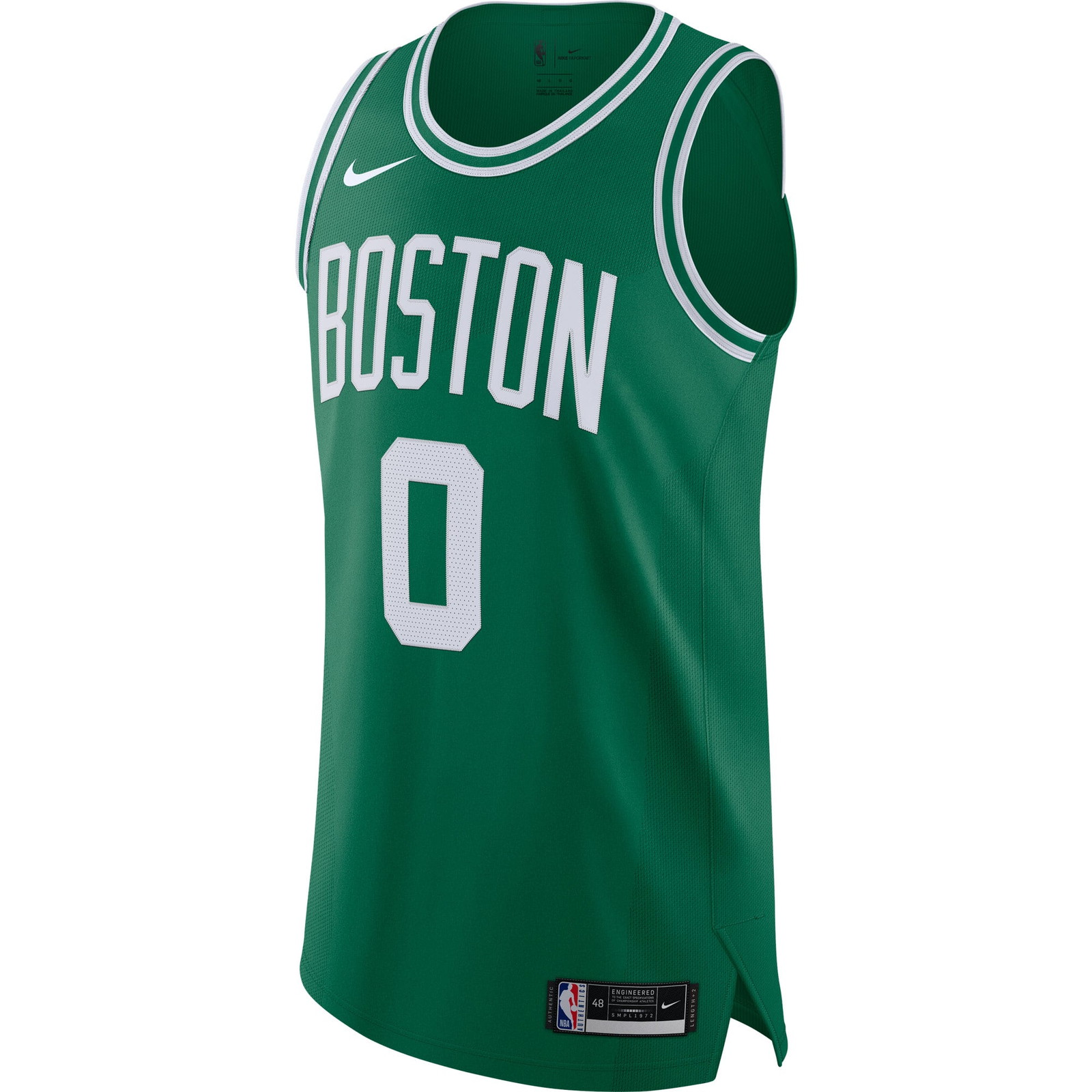 Jayson Tatum Boston Celtics Pro Cut Jersey Icon Edition Kelly Green - front view