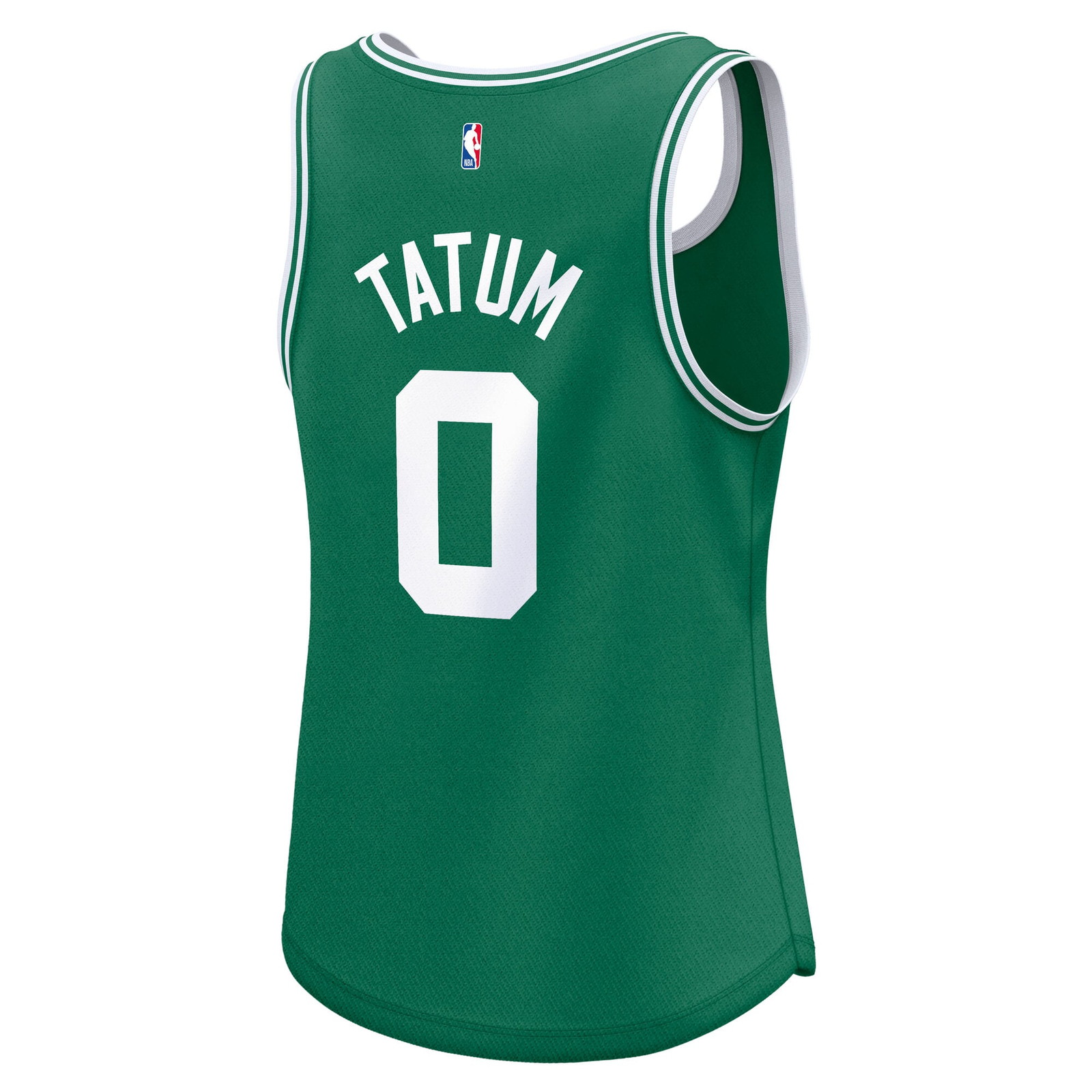 Jayson Tatum Boston Celtics Women's Fast Break Player Jersey Icon Edition Kelly Green - back view