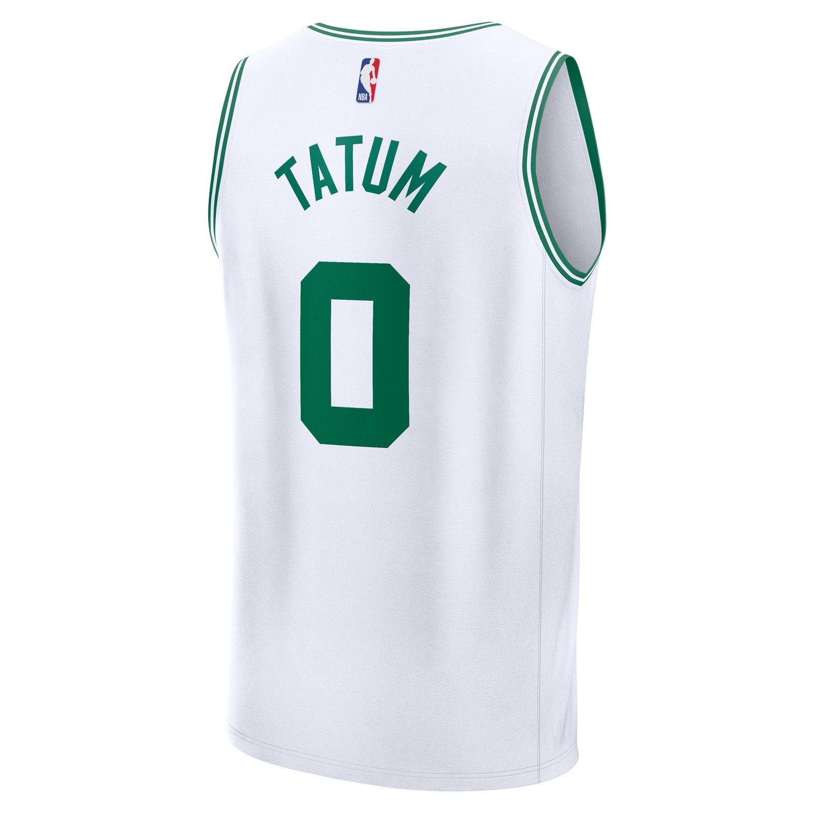 Jayson Tatum Boston Celtics Youth Fast Break Fan Version Player Jersey Association - back view