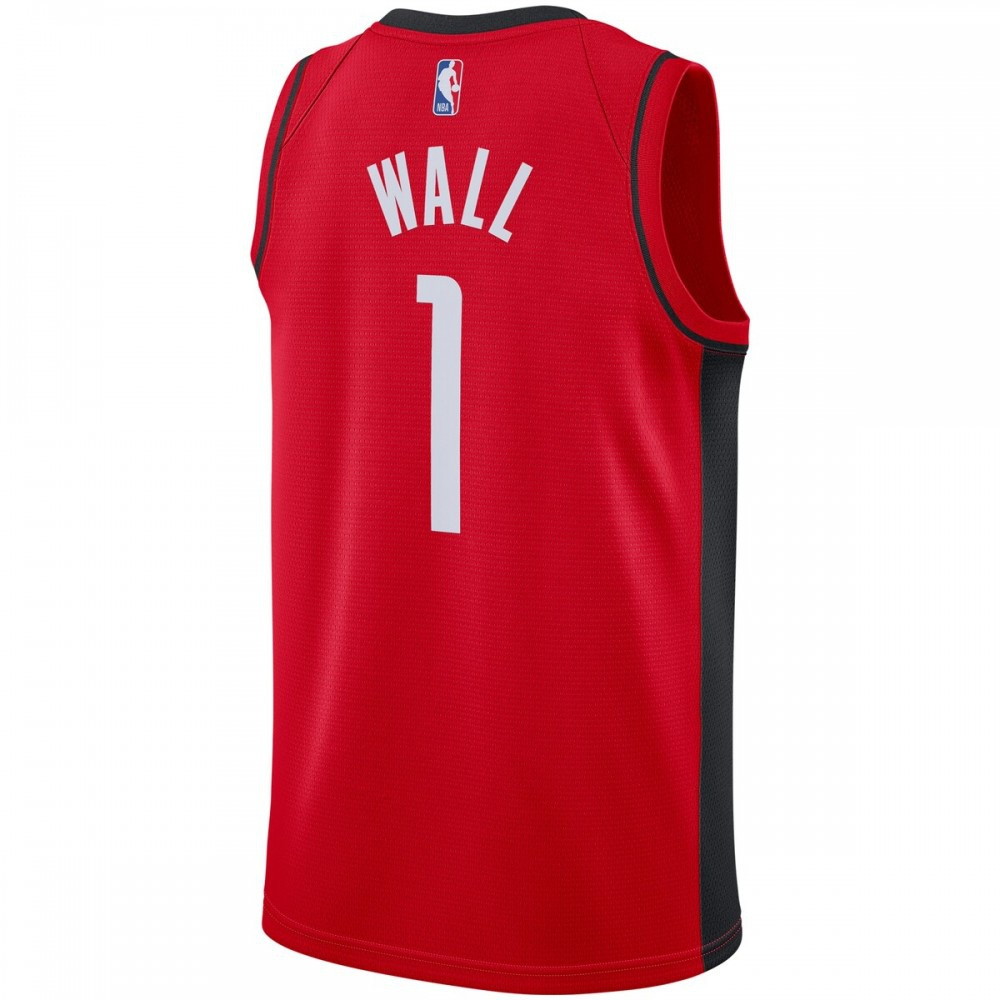 John Wall Houston Rockets 2020/21 Swingman Jersey Icon Edition Red - back view