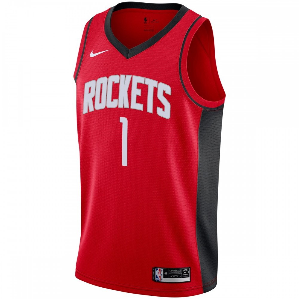 John Wall Houston Rockets 2020/21 Swingman Jersey Icon Edition Red - second front view
