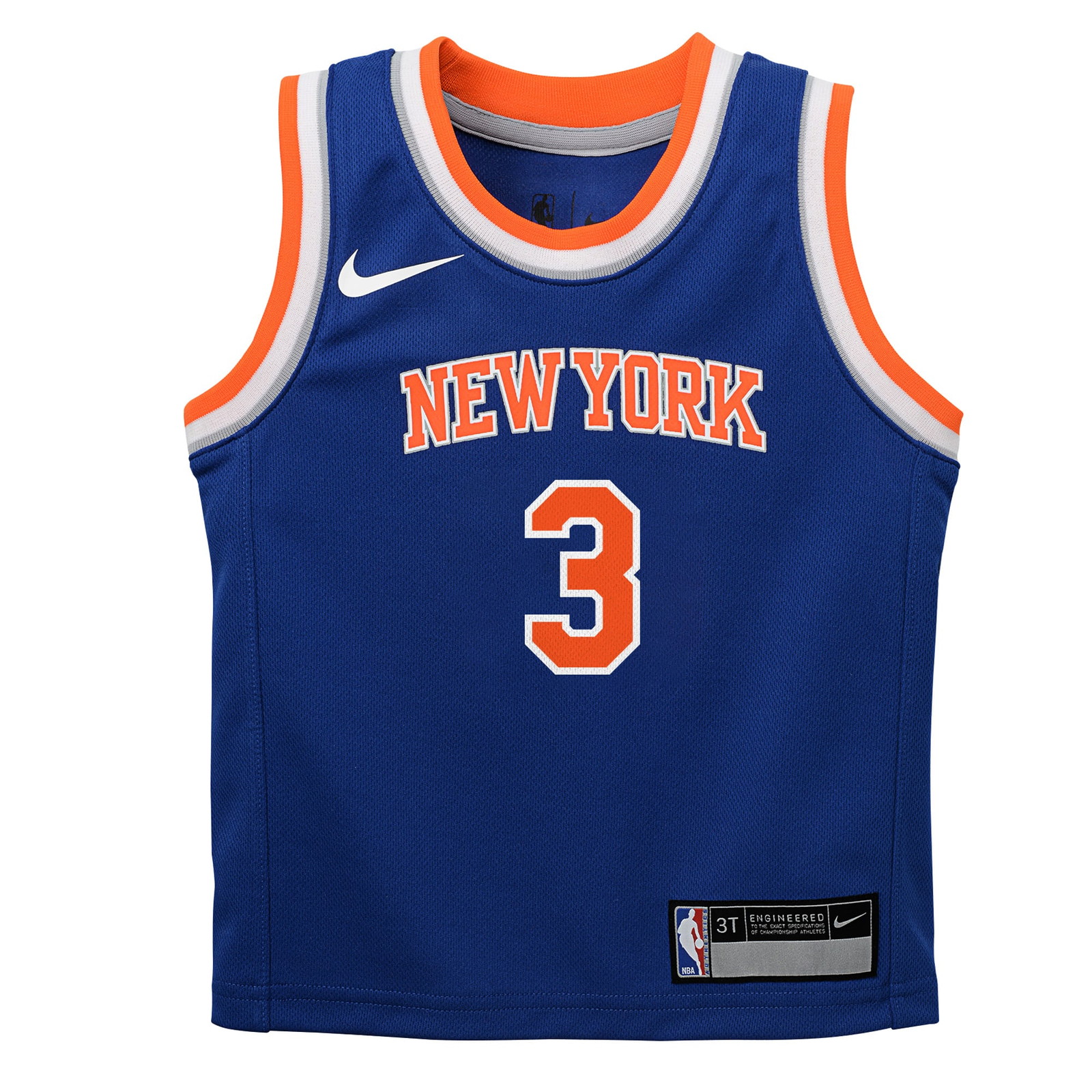 Josh Hart New York Knicks Toddler Fan Version Swingman Jersey Icon Edition Blue - front view
