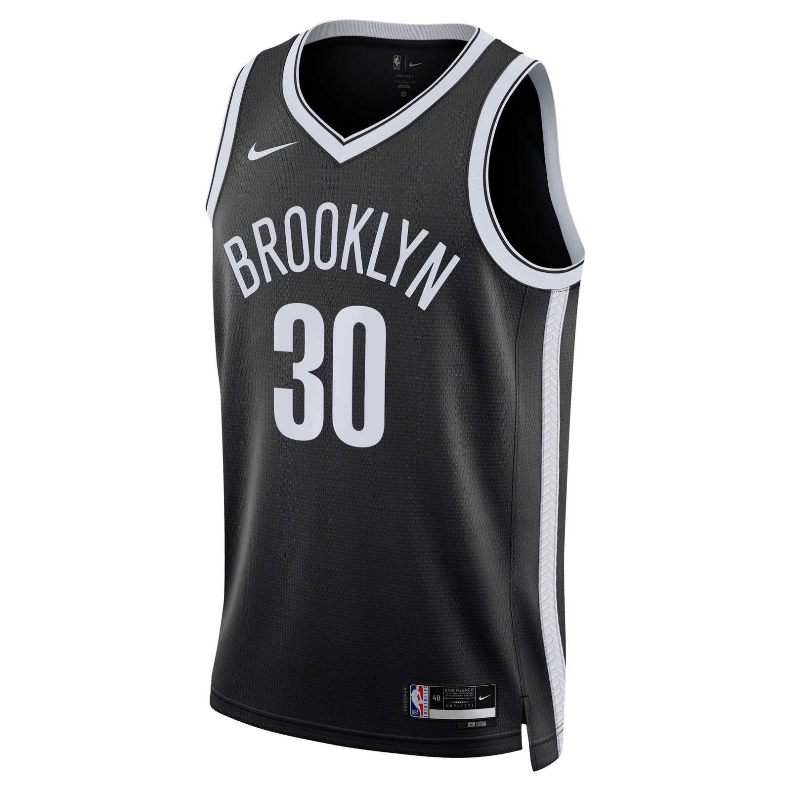 Julius Randle Brooklyn Nets Unisex Swingman Jersey Icon Edition Black - front view