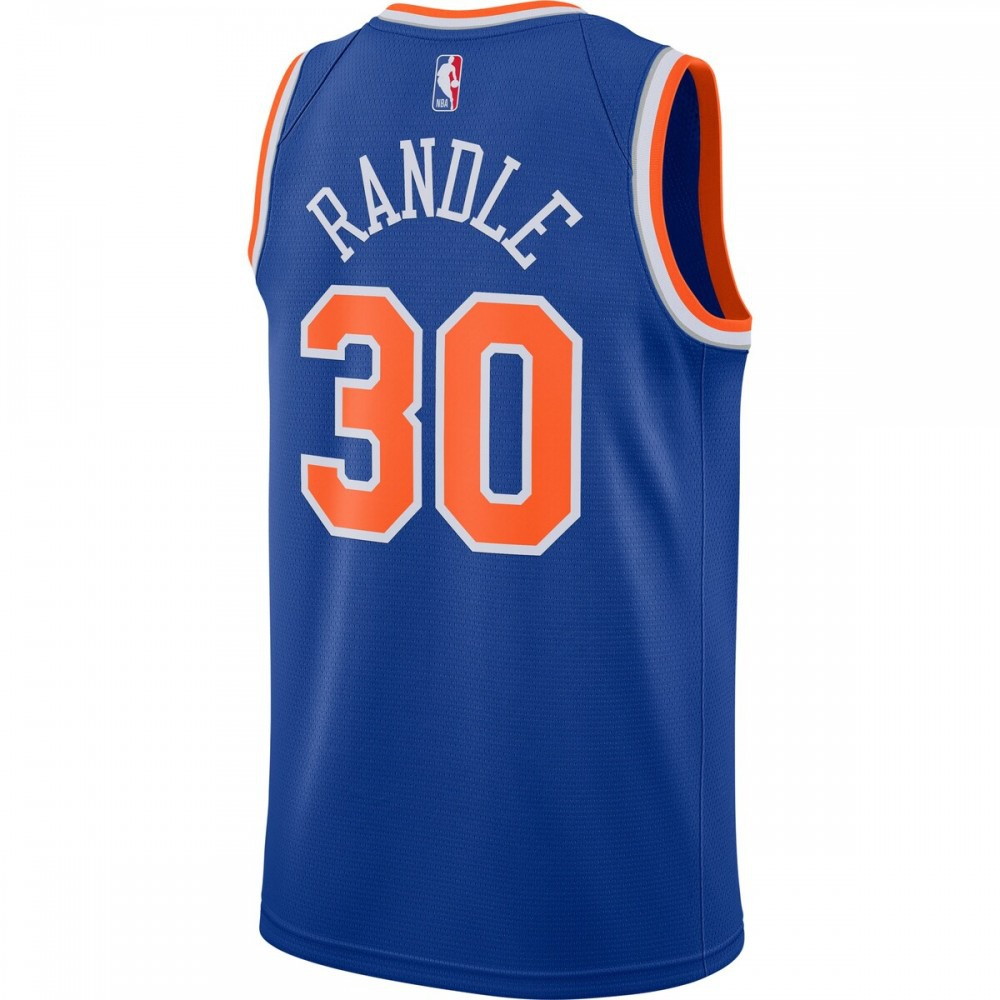 Julius Randle New York Knicks 2020/21 Swingman Jersey Blue Icon Edition - back view