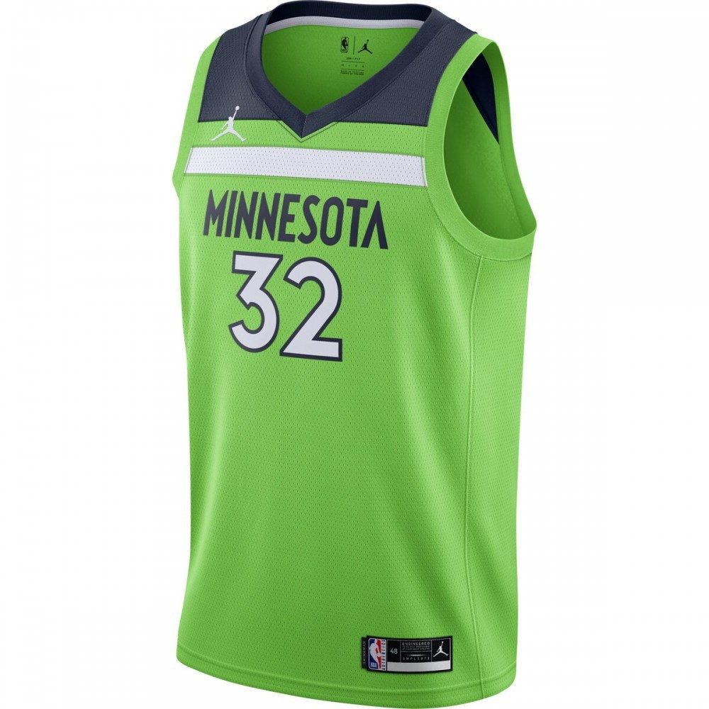 Karl-Anthony Towns Minnesota Timberwolves 2020/21 Swingman Jersey Statement - second front view