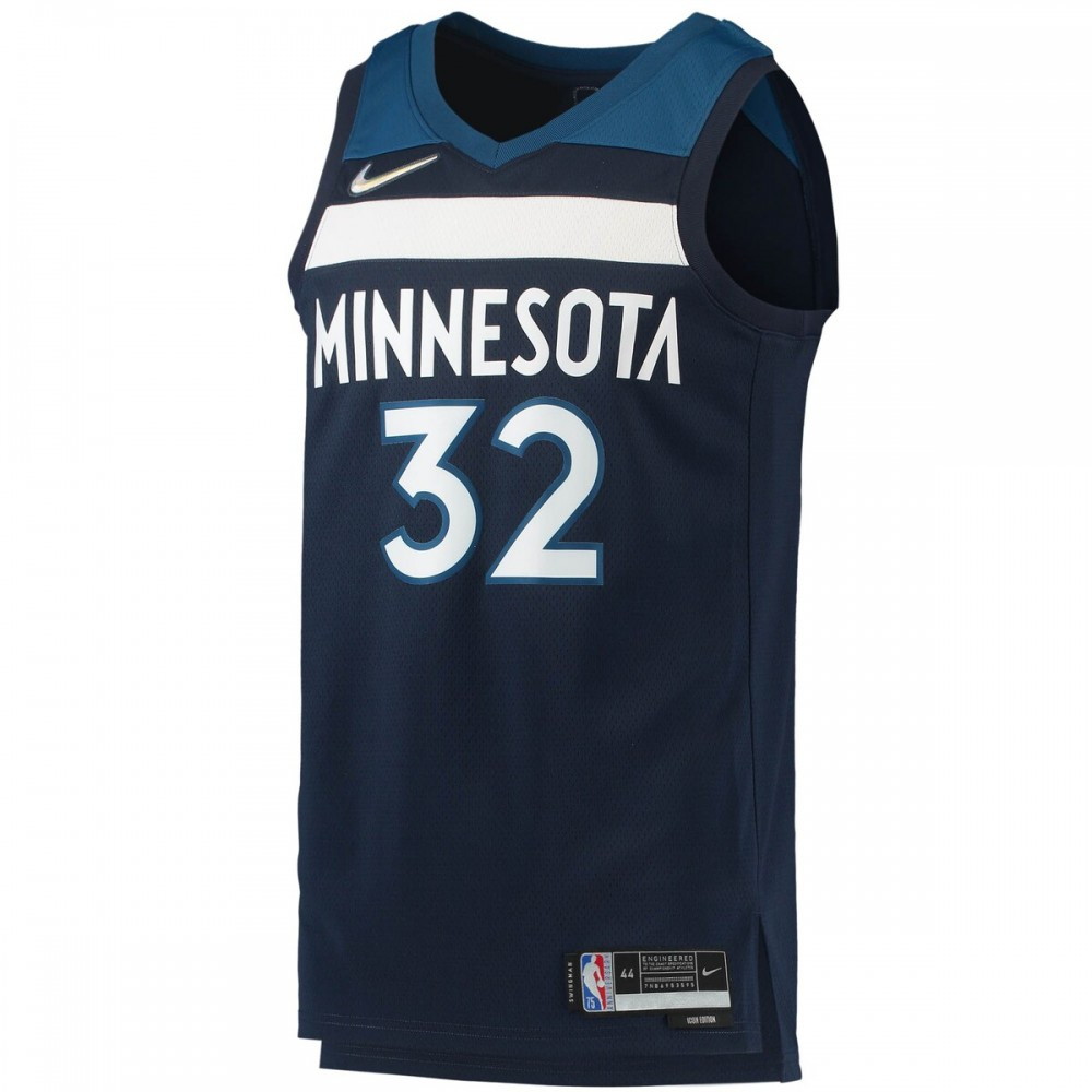 Karl-Anthony Towns Minnesota Timberwolves 2021/22 Diamond Swingman Jersey Icon - second front view