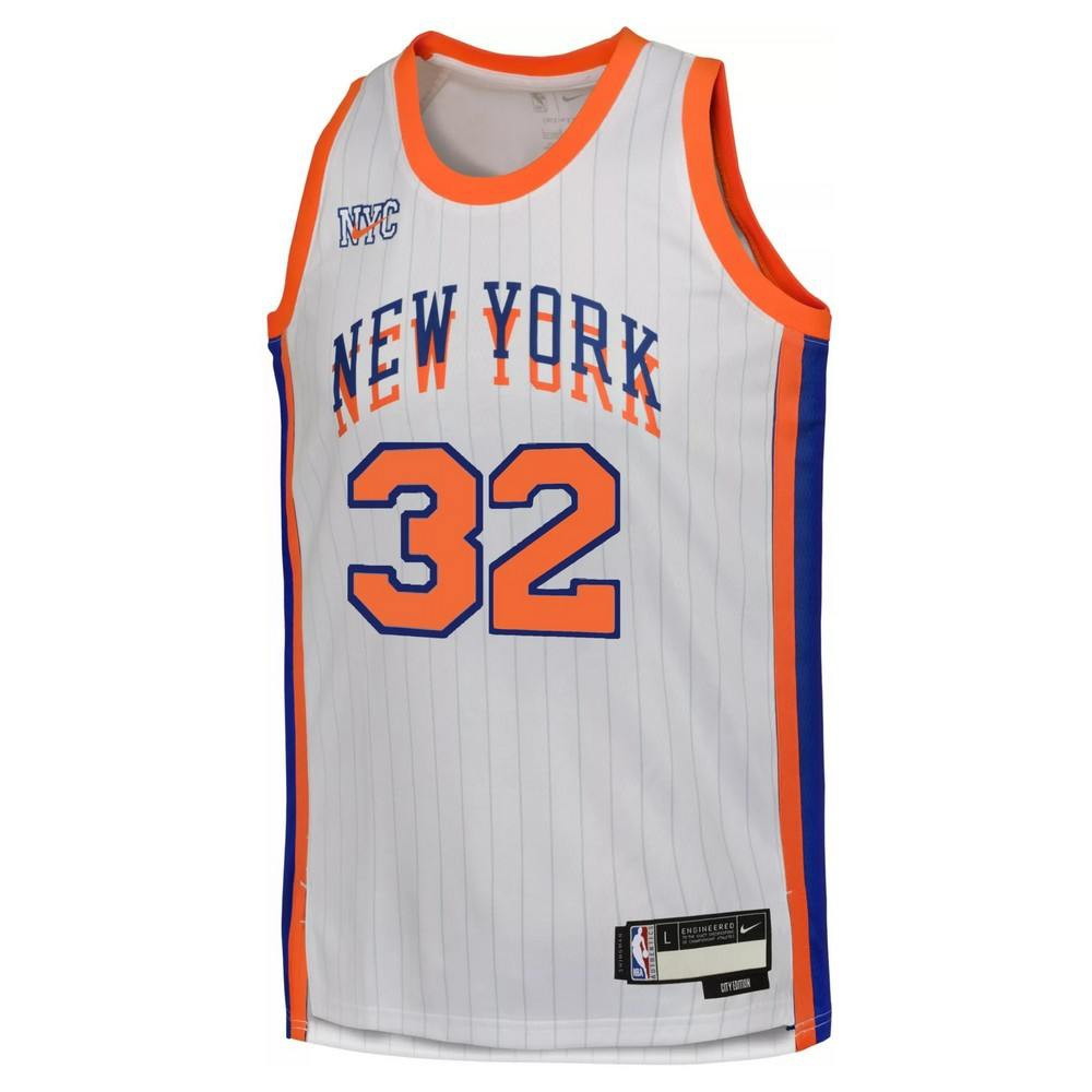 Karl-Anthony Towns New York Knicks Unisex 2024/25 Swingman Player Jersey City - second front view