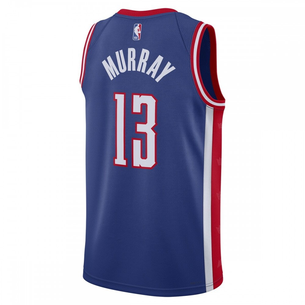 Keegan Murray Sacramento Kings Unisex 2024/25 Swingman Player Jersey City Edition Blue - back view