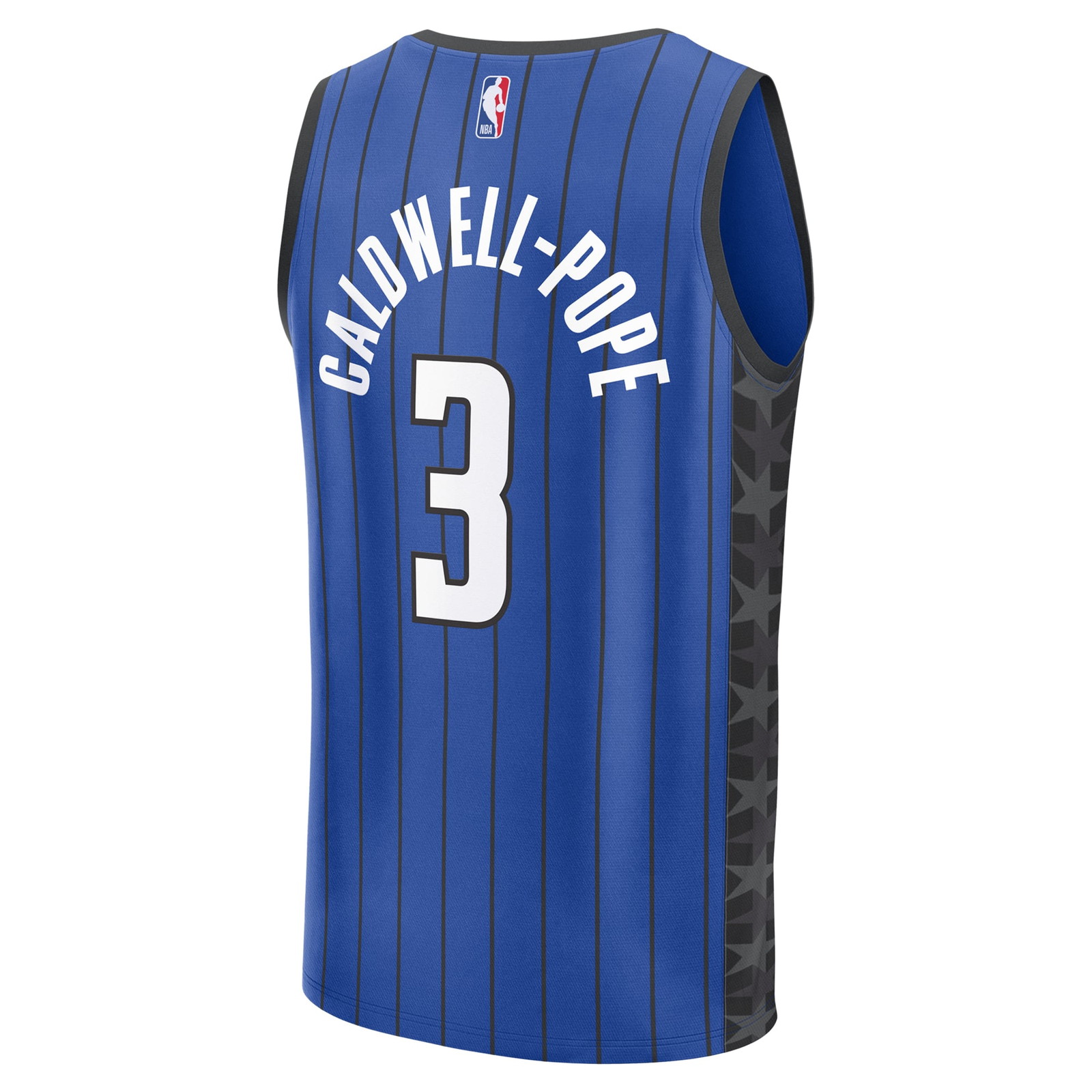 Kentavious Caldwell-Pope Orlando Magic Fast Break Fan Version Player Jersey Statement - back view