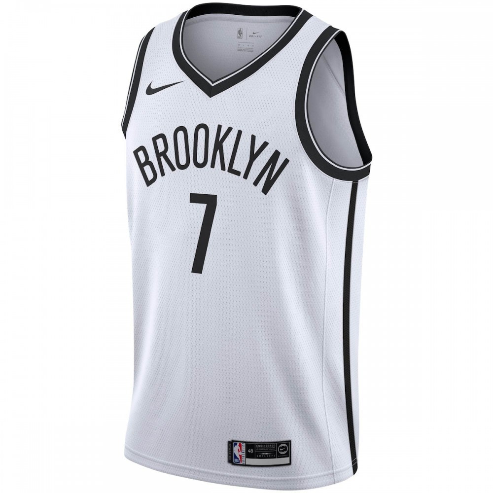 Kevin Durant Brooklyn Nets 2019/2020 Swingman Jersey Association Edition White - second front view