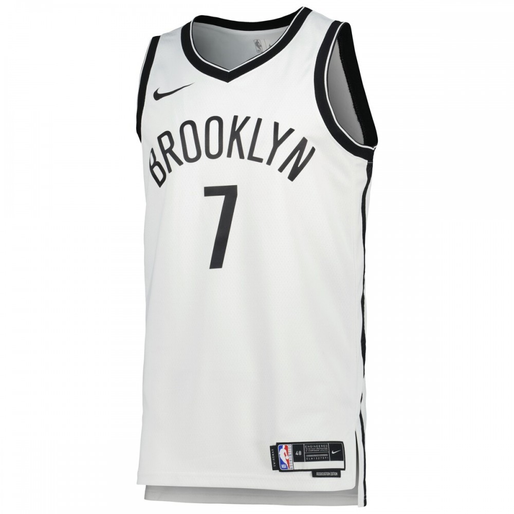 Kevin Durant Brooklyn Nets Unisex 2022/23 Swingman Jersey Icon Edition White - second front view